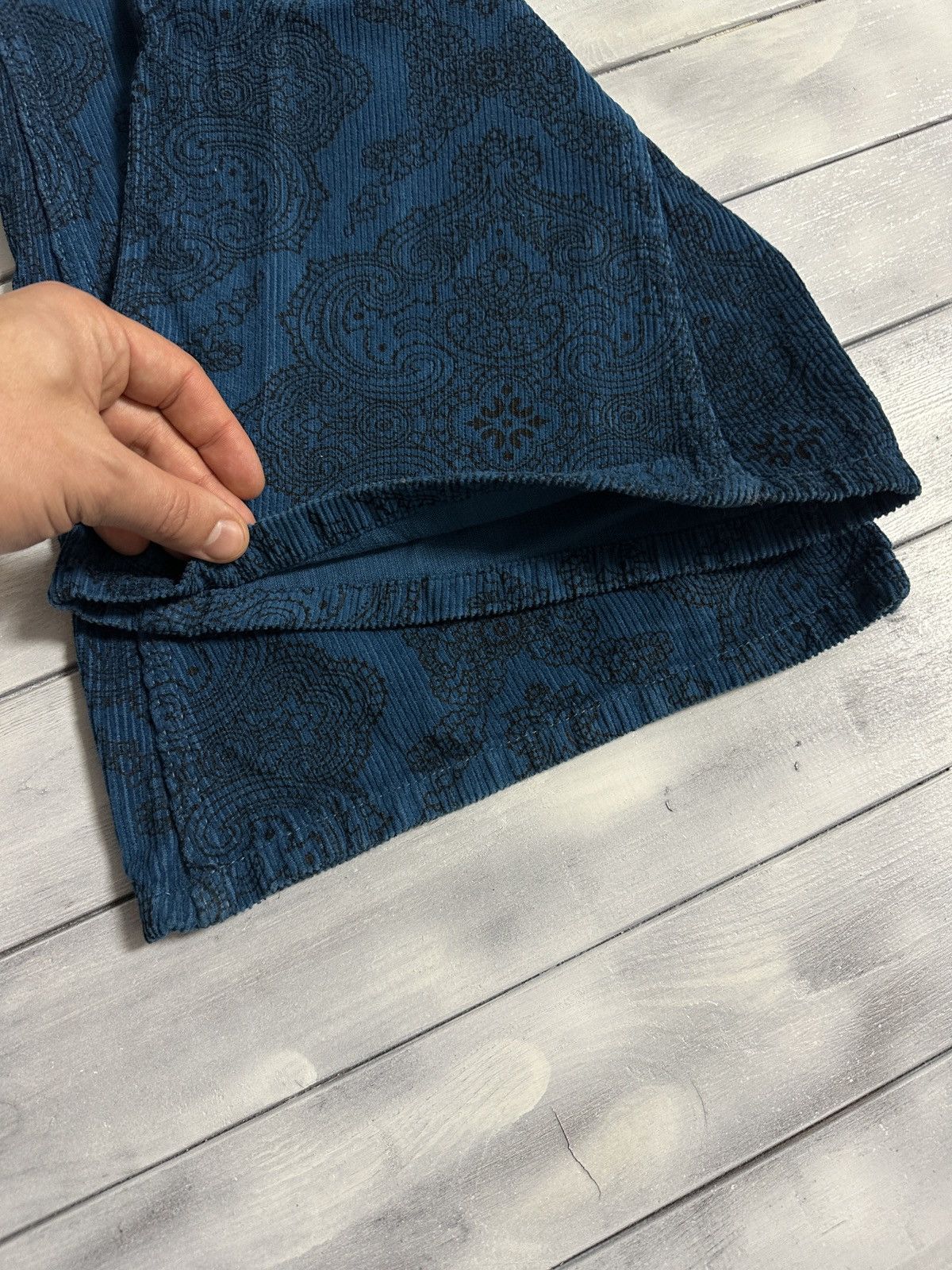 Other Rare Corduroy Bandana Pants Run&Fly Flare Japan Style Size US 34 / EU 50 - 5 Thumbnail