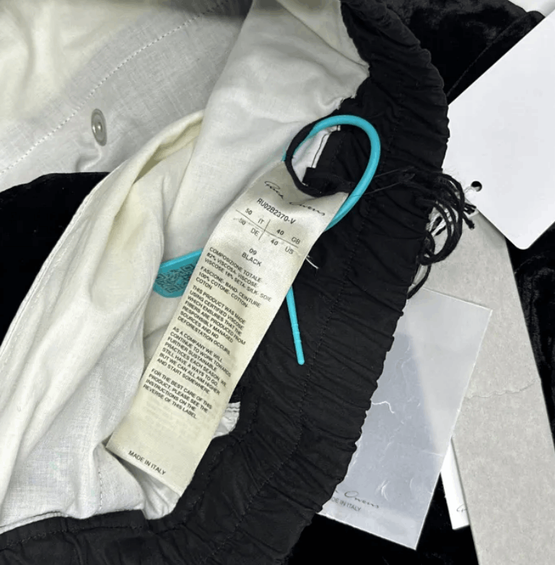 Rick Owens Rick Owens DRKSHDW Black Zip Drawstring Sweatpants Size US 32 / EU 48 - 3 Thumbnail