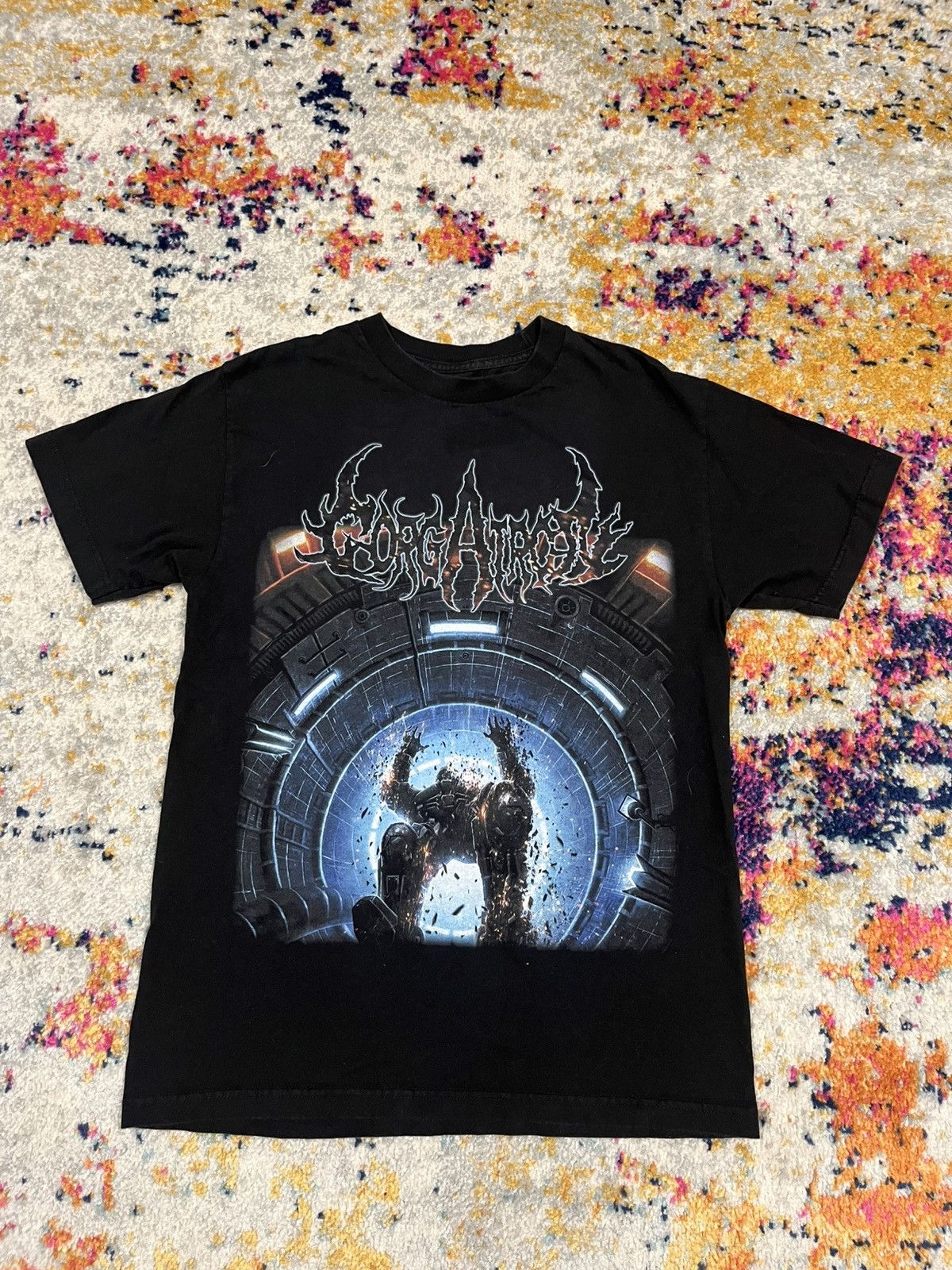 Vintage Gorgatron Band Shirt Large Size US L / EU 52-54 / 3 - 2 Thumbnail