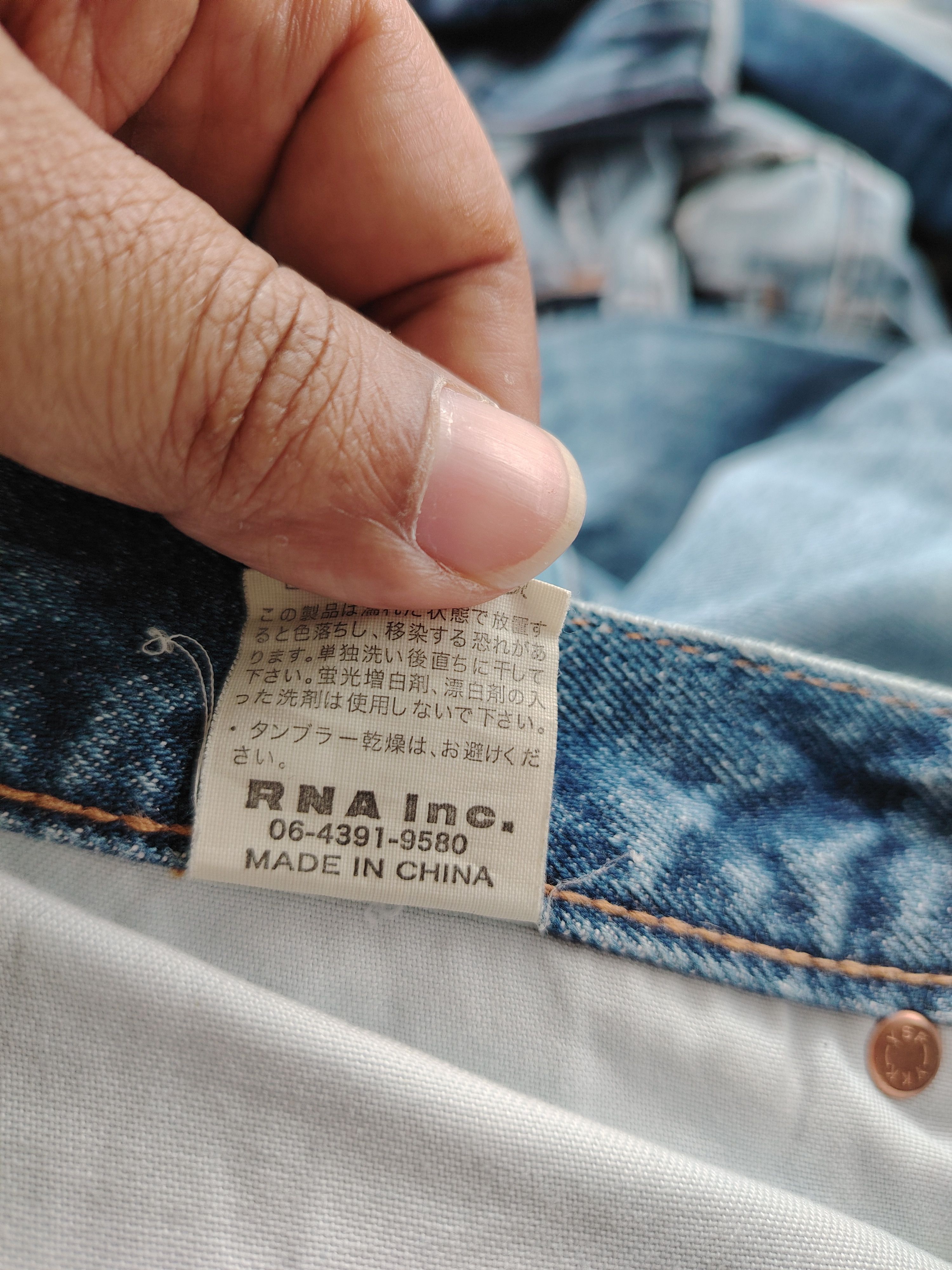 Japanese Brand 💥BEST OFFER💥VINTAGE RNA INC DISTRESSED DENIM Size US 30 / EU 46 - 14 Thumbnail