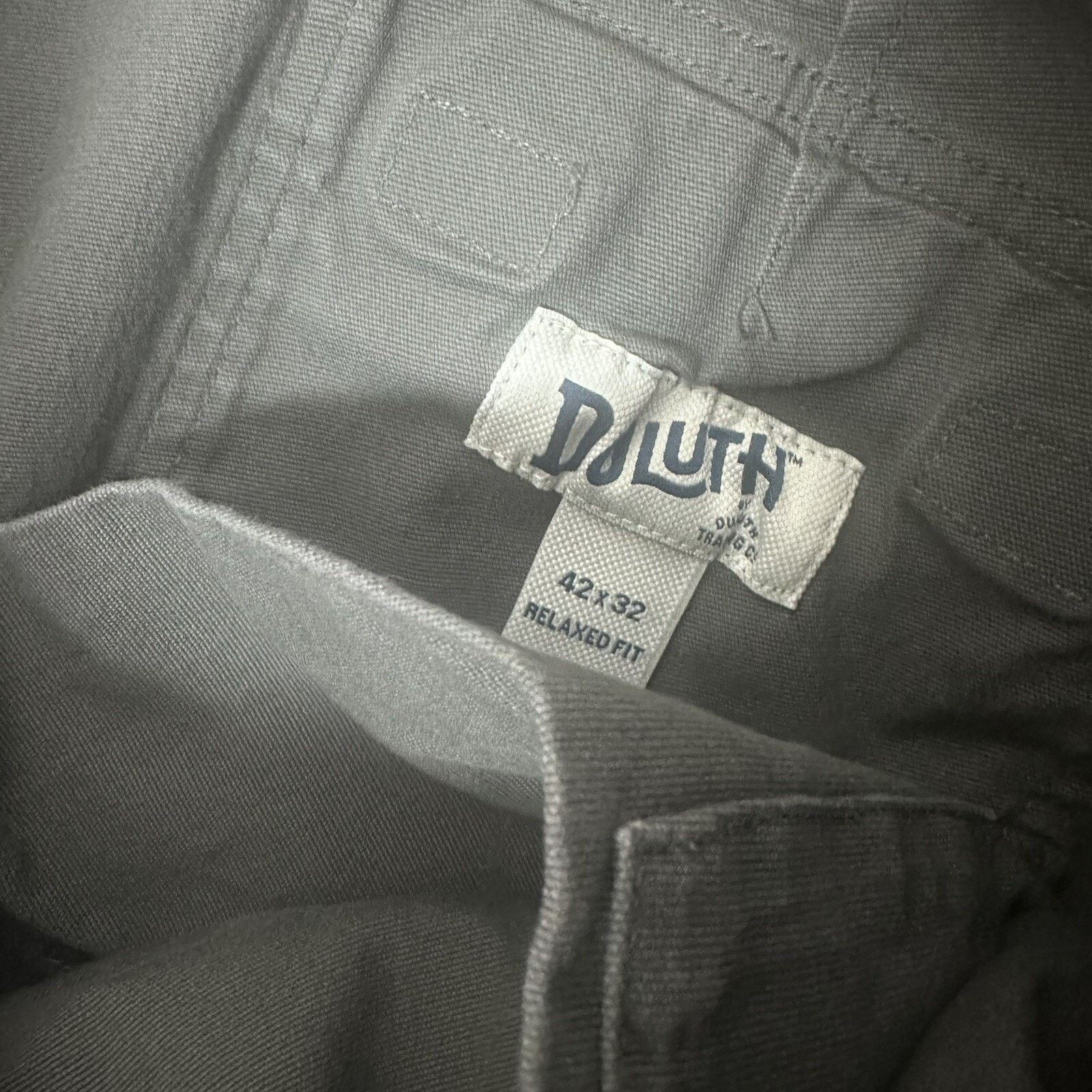 Duluth Trading Company Duluth Trading Pants Fire Hose Relaxed Cargo Canvas Work Size US 42 / EU 58 - 4 Thumbnail
