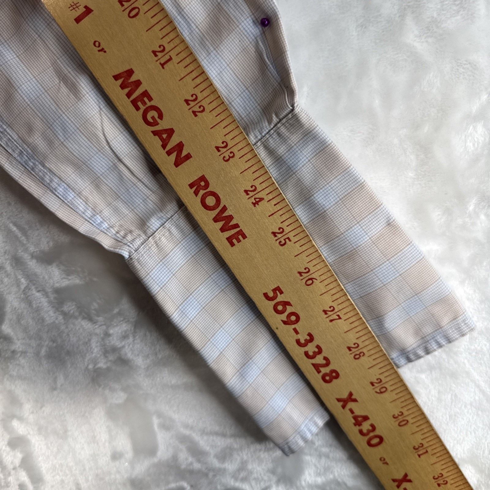 Thomas Pink Thomas Pink Long Mens 16 Sz 36 Sm Checks Long Sleeve Preppy Size US S / EU 44-46 / 1 - 10 Thumbnail