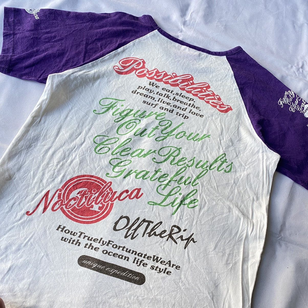 If Six Was Nine × Japanese Brand × Le Grande Bleu (L.G.B.) Affection Streamed Noctiluca Surfstyle Short Sleeve Size US M / EU 48-50 / 2 - 8 Thumbnail