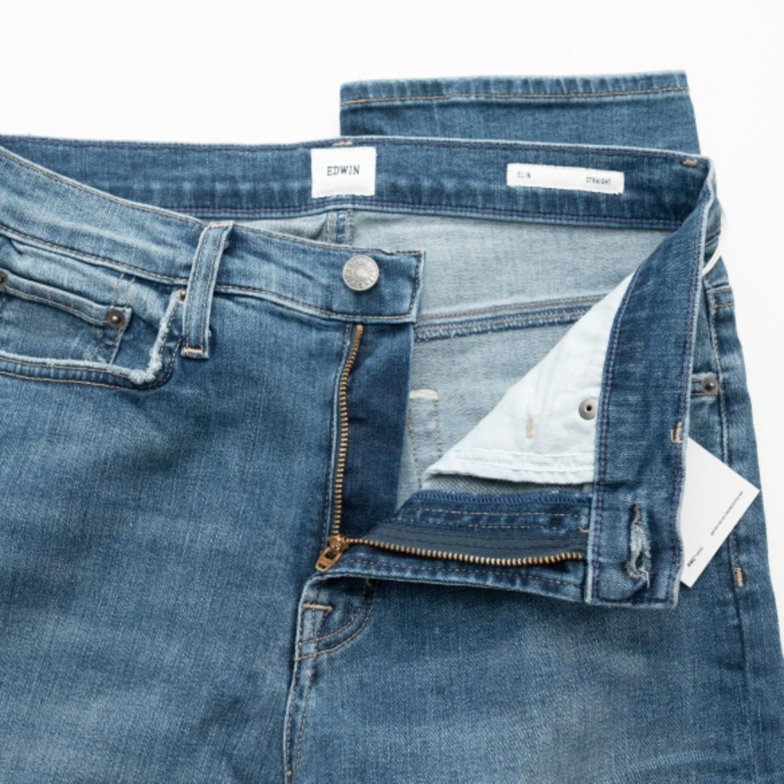 Edwin Edwin. Elin Straight Jeans. Size 27" / US 4 / IT 40 - 10 Thumbnail