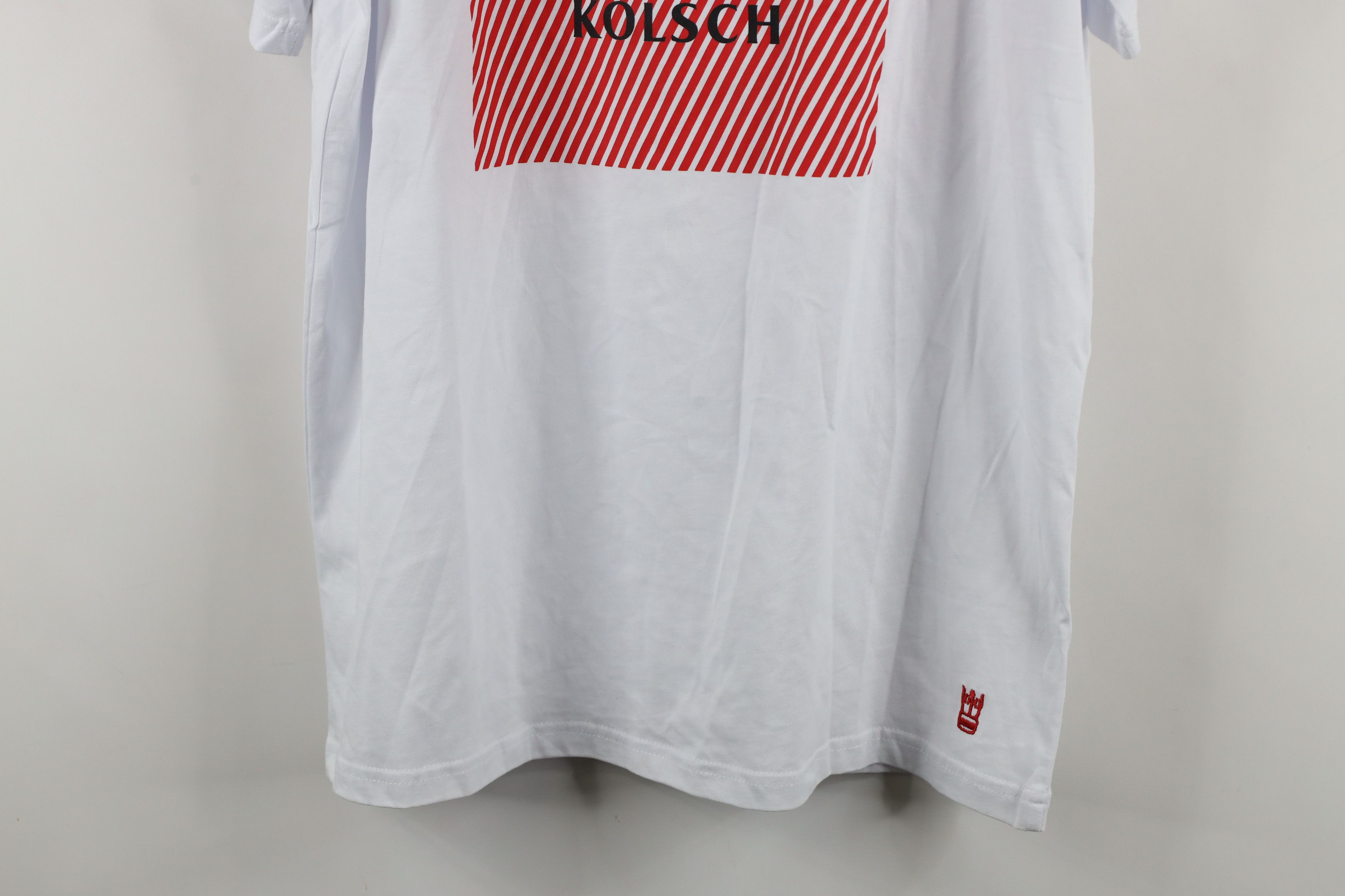 Vintage Vintage Fruh Kolsch Beer Short Sleeve T-Shirt White Cotton Size US XL / EU 56 / 4 - 3 Thumbnail
