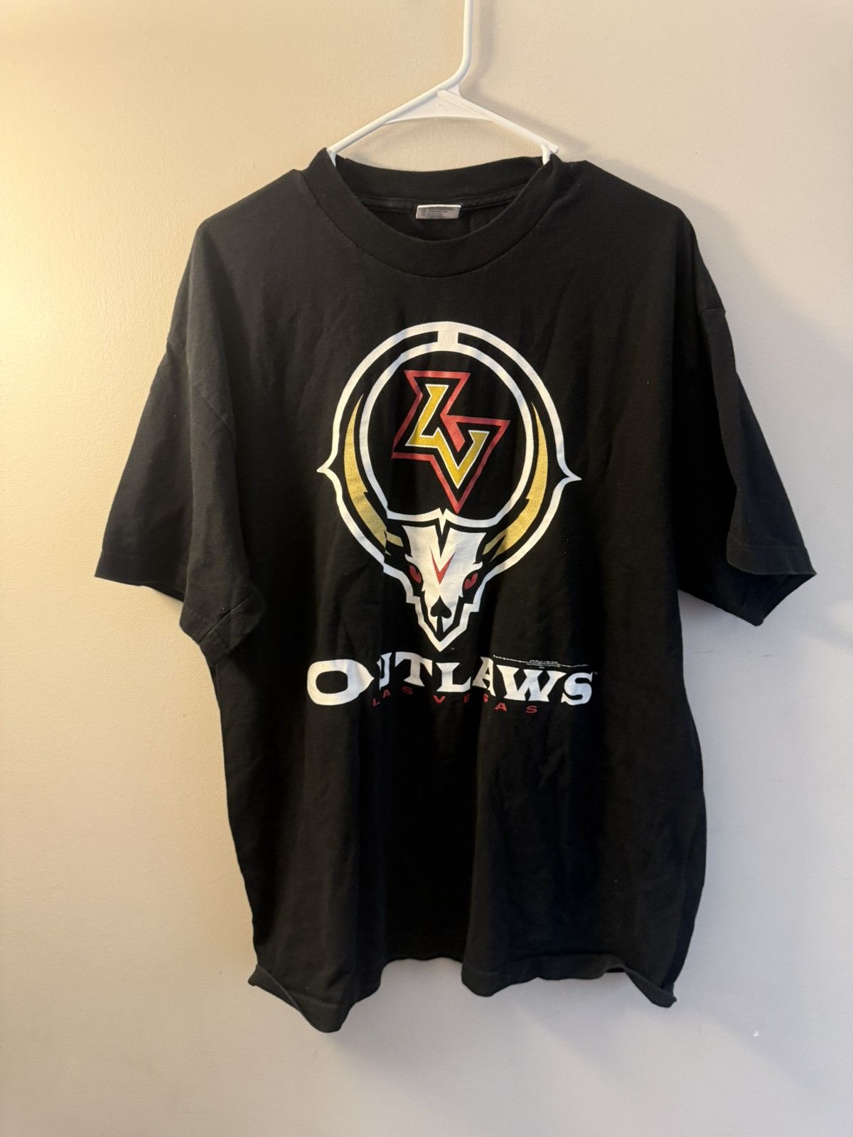 Vintage Vintage XFL Las Vegas Outlaws football shirt Size US XL / EU 56 / 4 - 1 Thumbnail