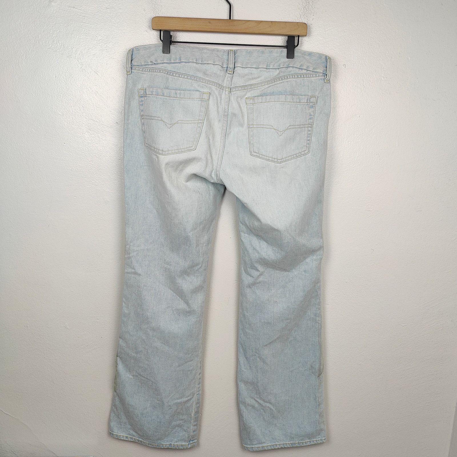 Diesel Vintage Y2K Diesel Boot Cut Jeans Men 36 Light Wash Size US 36 / EU 52 - 8 Thumbnail