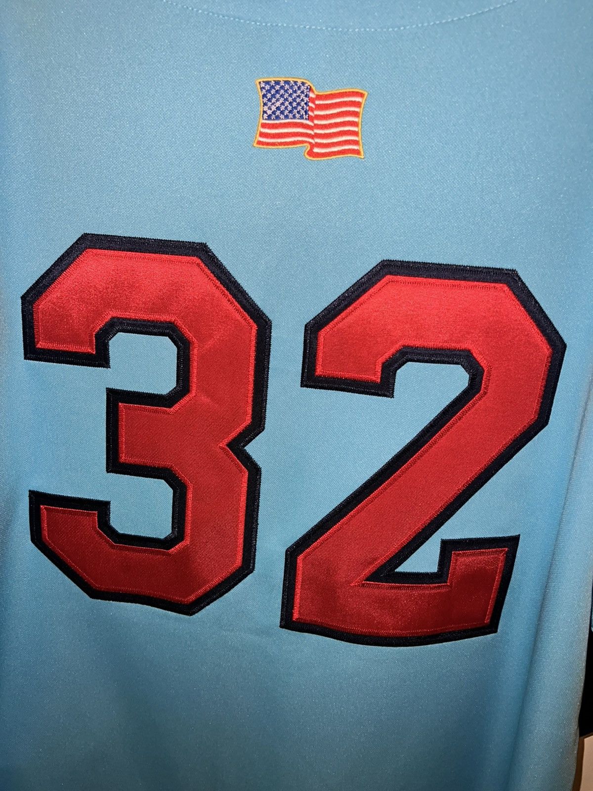 Supreme Supreme Swords Baseball Jersey (FW ‘25 - Blue) Size US S / EU 44-46 / 1 - 10 Thumbnail