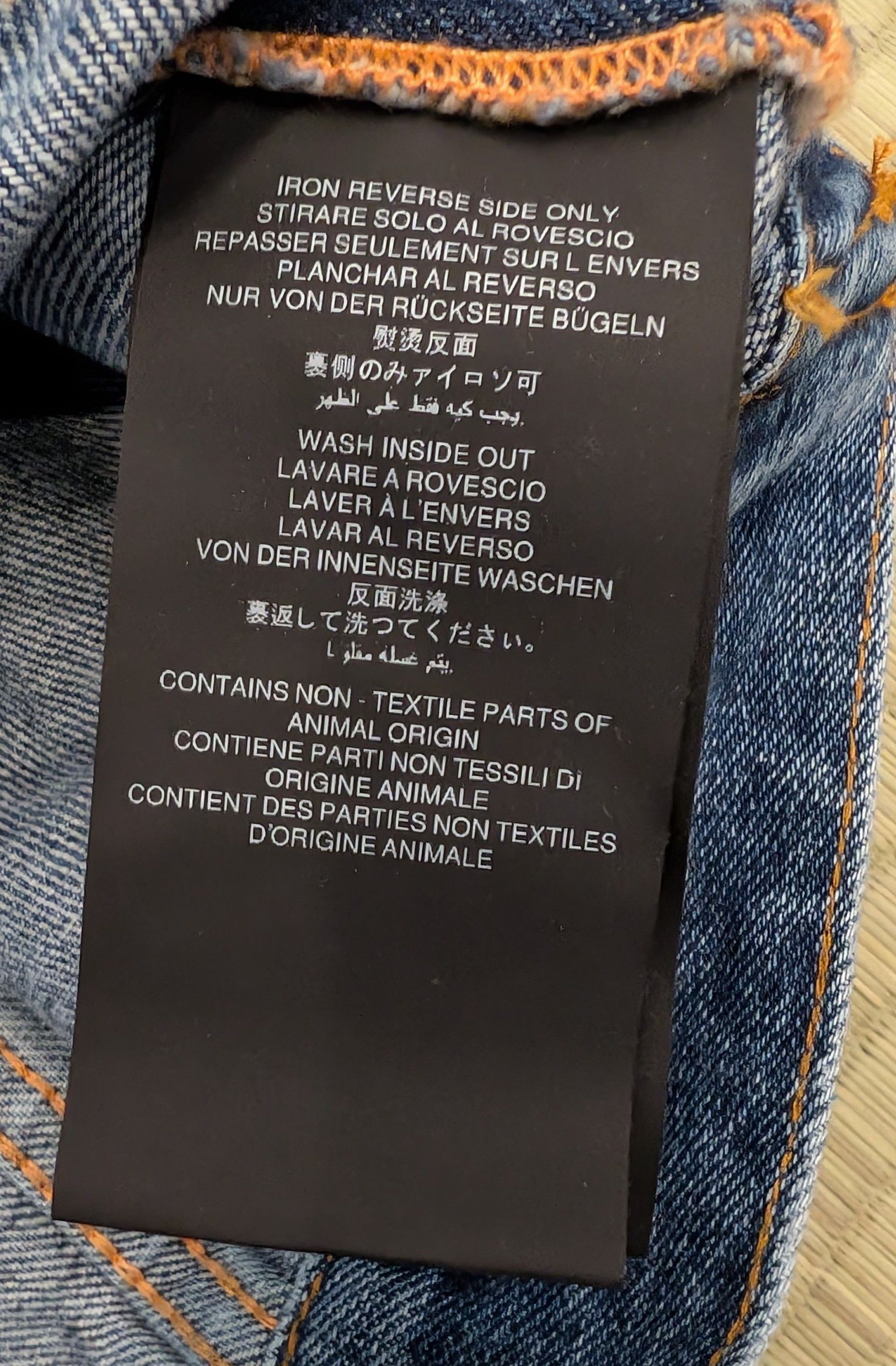 Heron Preston Heron Preston Denim Airbrush Heron Jacket Made in Italy Size US L / EU 52-54 / 3 - 5 Thumbnail
