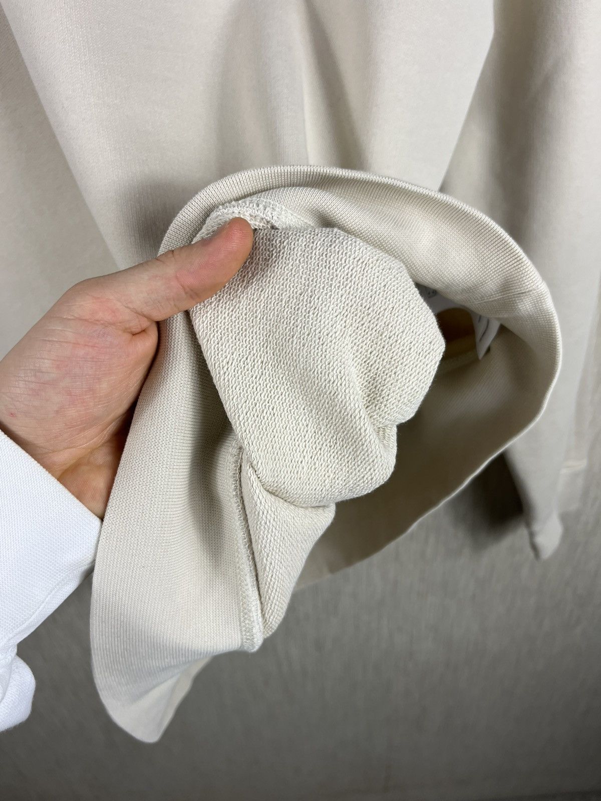 Asket × Designer Asket the sweatshirt basic crewneck beige cream aesthetic Size US L / EU 52-54 / 3 - 15 Thumbnail