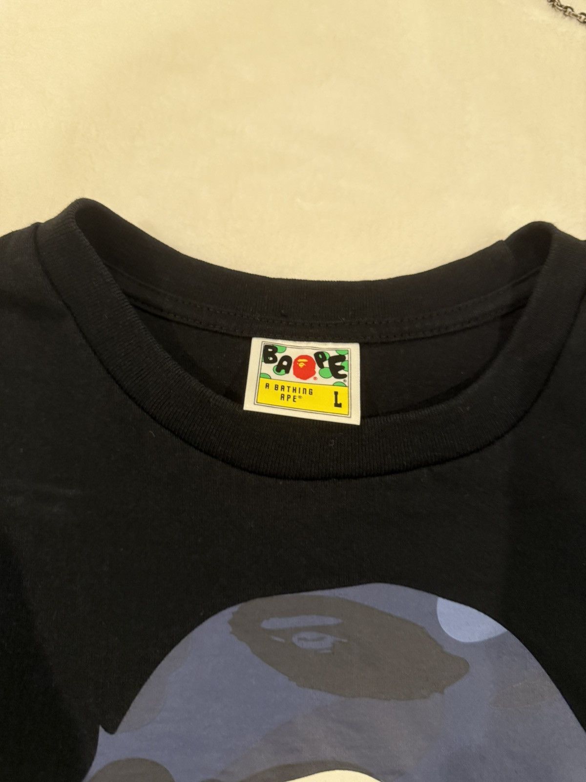 Bape Bape Blue Ape Head T Shirt Size US L / EU 52-54 / 3 - 5 Thumbnail