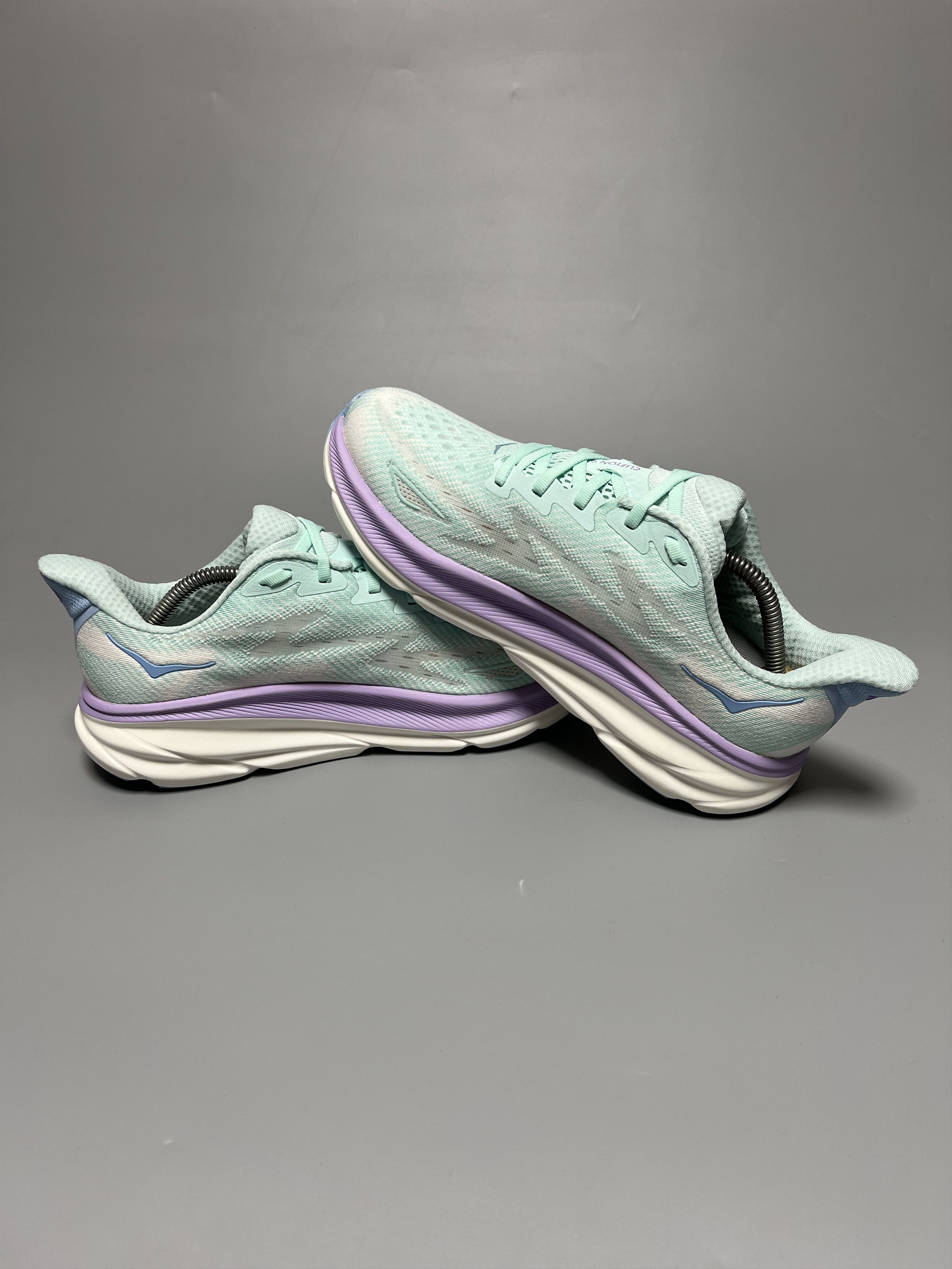 Hoka 9.5D Hoka One One Clifton 9 Wide Running Shoes Walking Gym Size US 9.5 / IT 39.5 - 5 Thumbnail