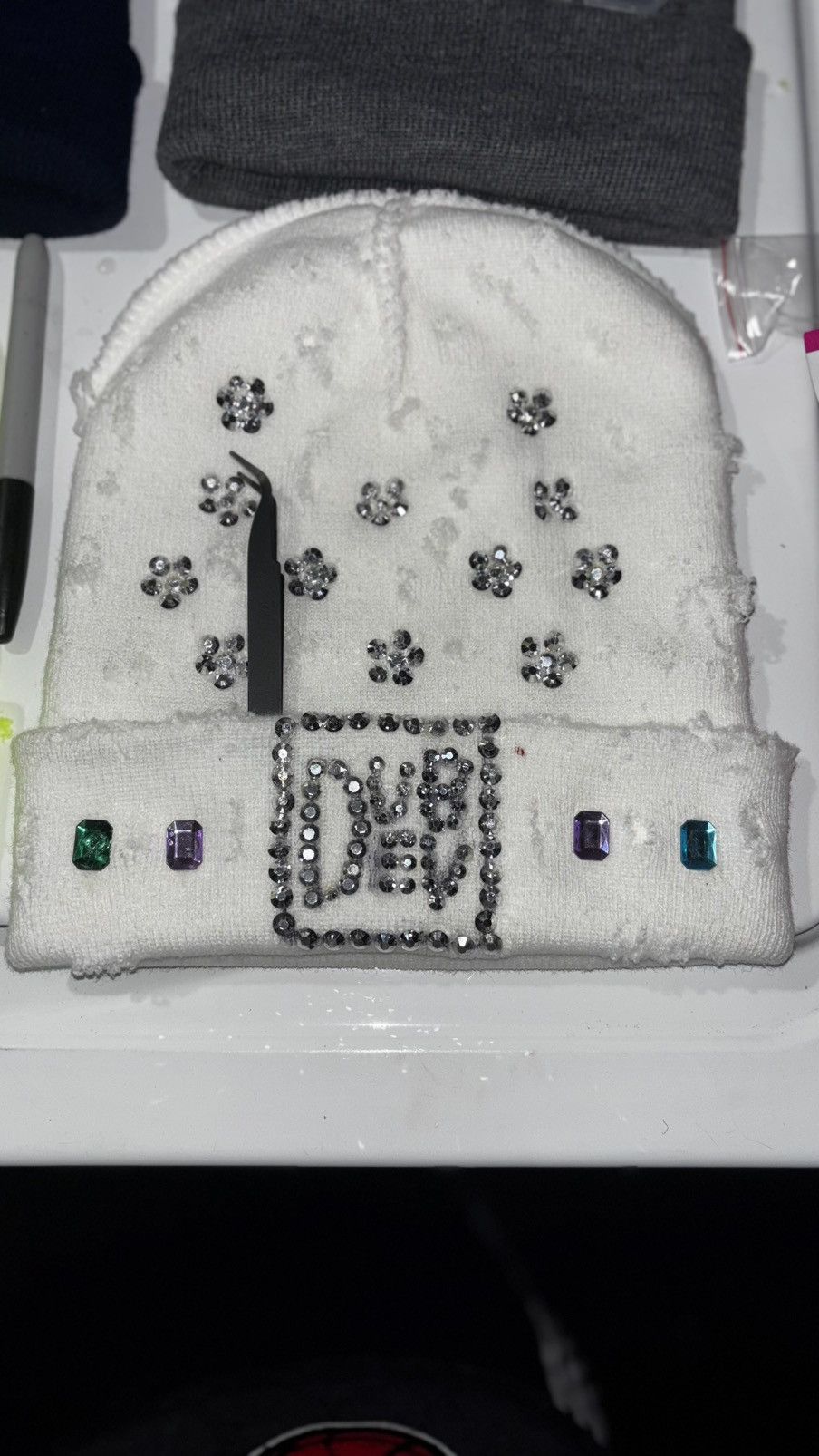 Other Rhinestone Beanies Size ONE SIZE - 4 Thumbnail