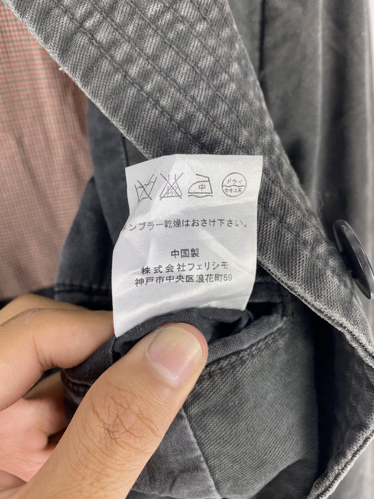 Japanese Brand Vintage Y2K Long Coat by Sunnyclouds Size US M / EU 48-50 / 2 - 14 Thumbnail