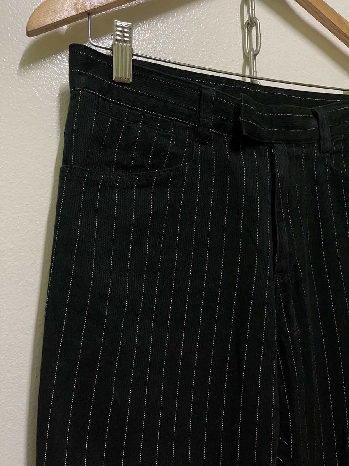 Katharine Hamnett London Hamnett Striped Pants Legs Zipper Japan Size US 30 / EU 46 - 2 Thumbnail