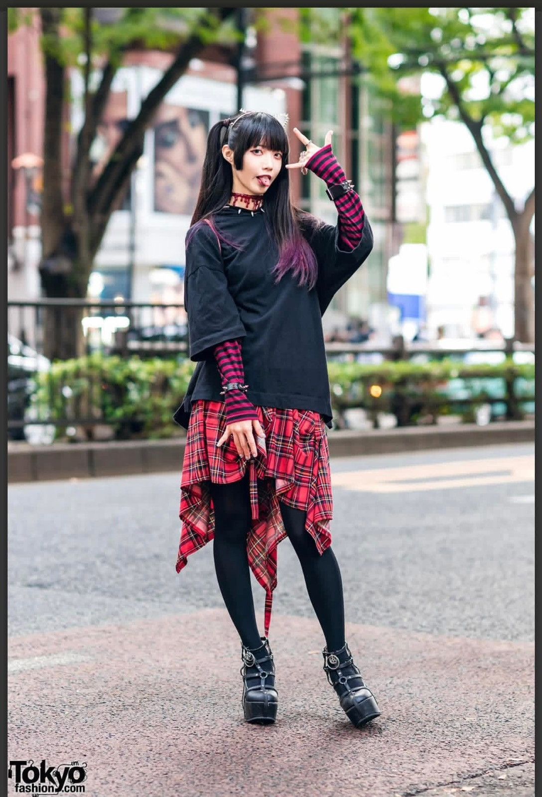 Seditionaries Japanese Ankorock Gothic Punk Red Tartan Skirt Size 28" / US 6 / IT 42 - 1 Thumbnail