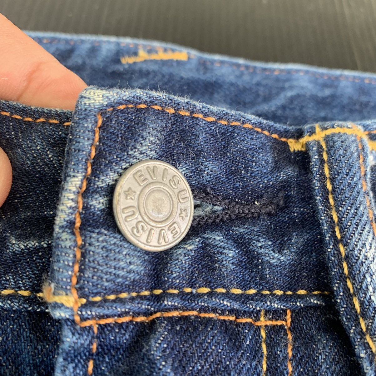 Evisu Evisu distressed Patched Painter Embroided Fish Logo Denim Size US 31 - 9 Thumbnail