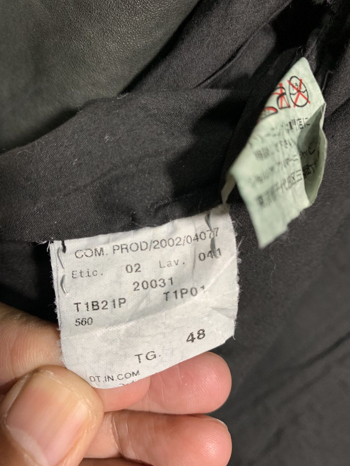 Emporio Armani 🔥RARE EMPORIO ARMANI SHEEPSKIN LEATHER BIKER JACKETS Size US M / EU 48-50 / 2 - 9 Thumbnail