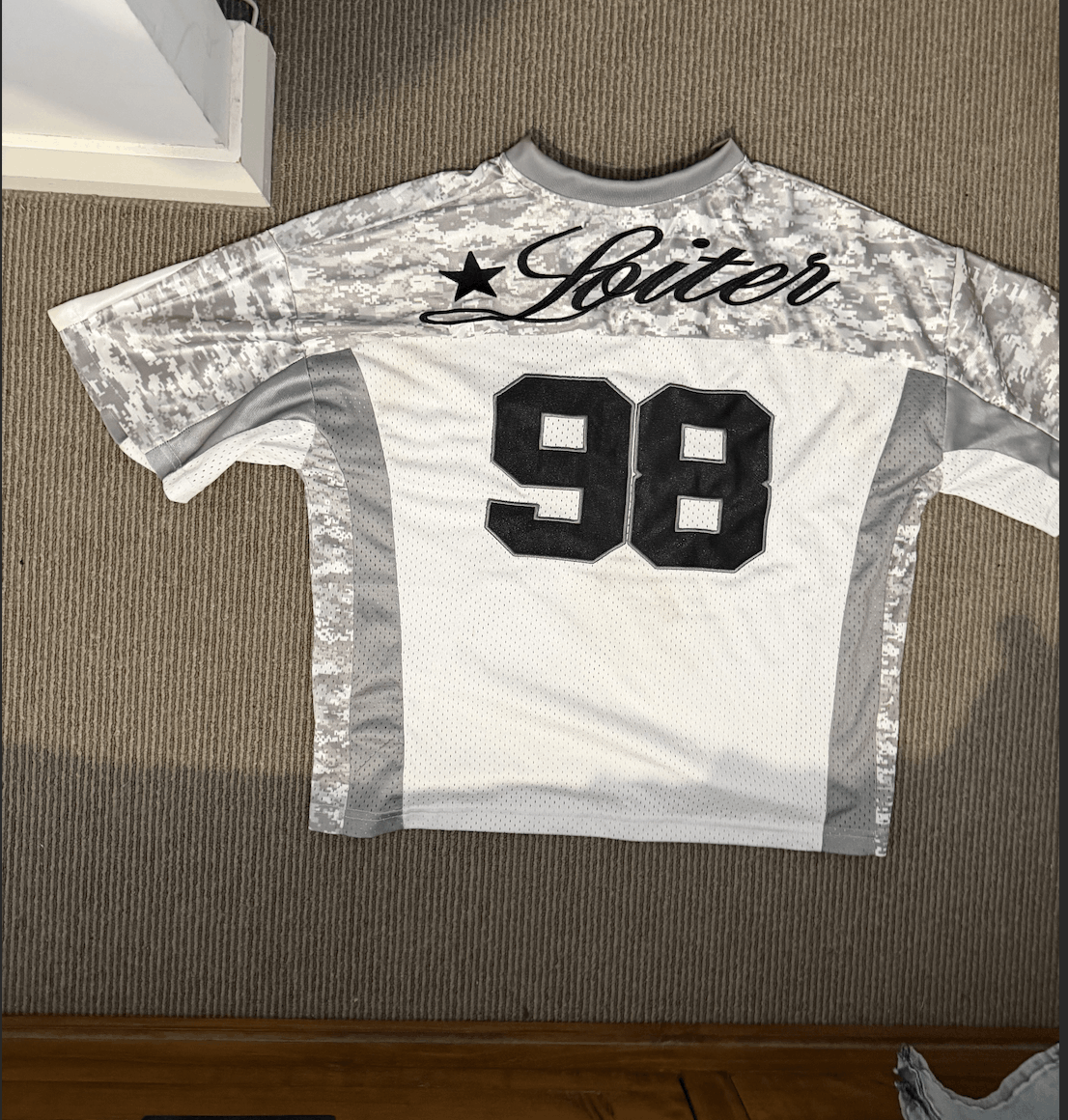 Other Loiter Motorsports Graphic Jersey Grey Y2K Streetwear Size US XS / EU 42 / 0 - 1 Thumbnail