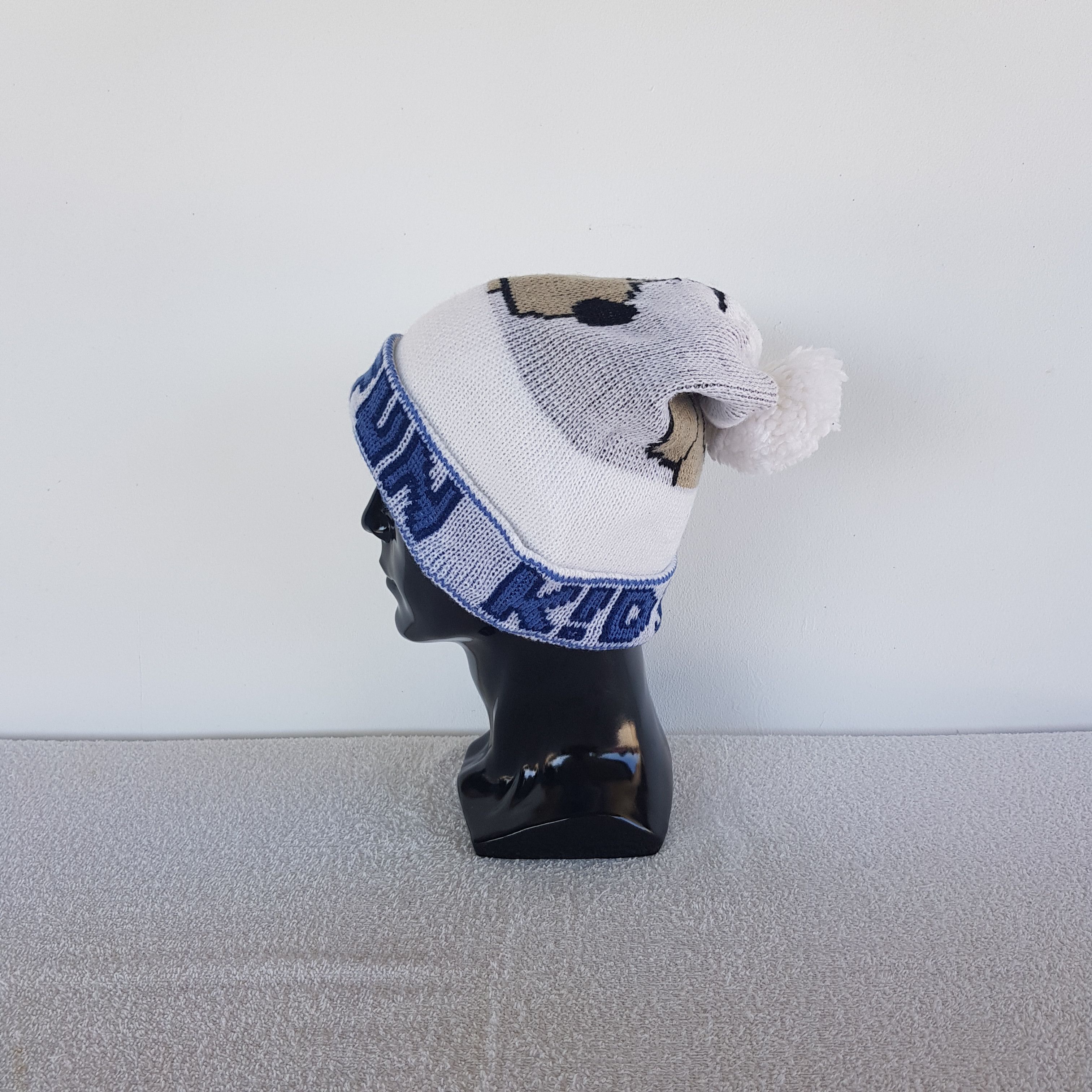Japanese Brand Vintage 90s Kids Fun Beanie Snow Caps Hats. Size ONE SIZE - 4 Thumbnail
