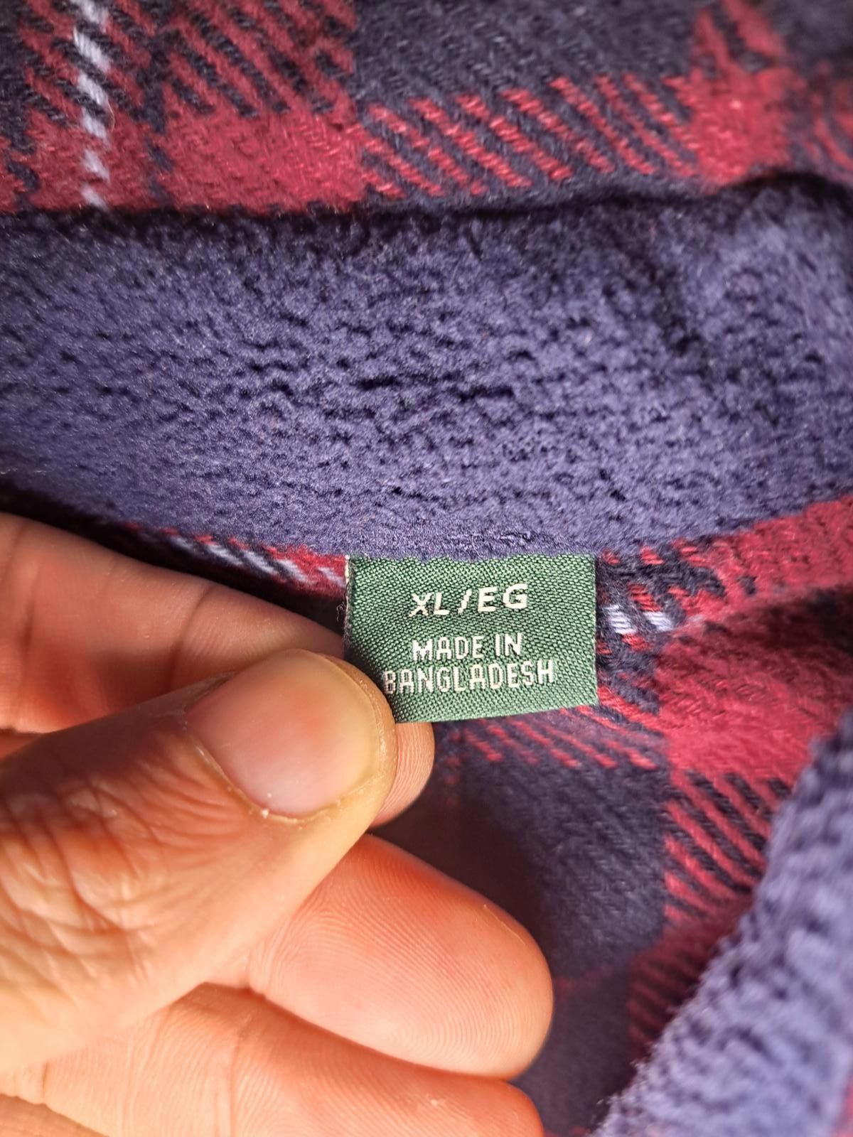 Orvis Orvis Jacket Mens XL Red Blue Plaid Cotton Flannel Button Up Size US XL / EU 56 / 4 - 4 Thumbnail