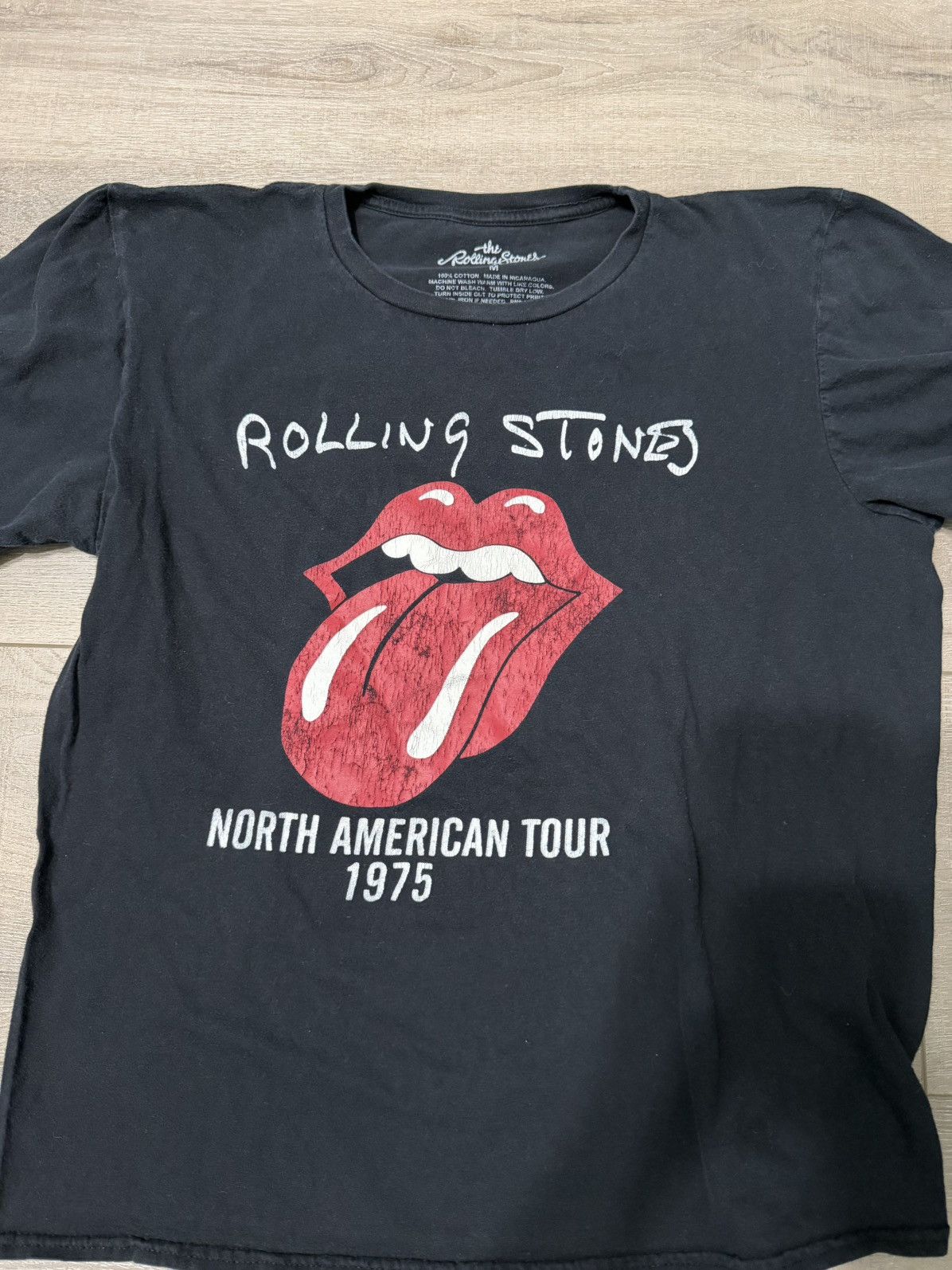 The Rolling Stones Vintage Rolling Stones Tee Size XL / US 12-14 / IT 48-50 - 2 Thumbnail