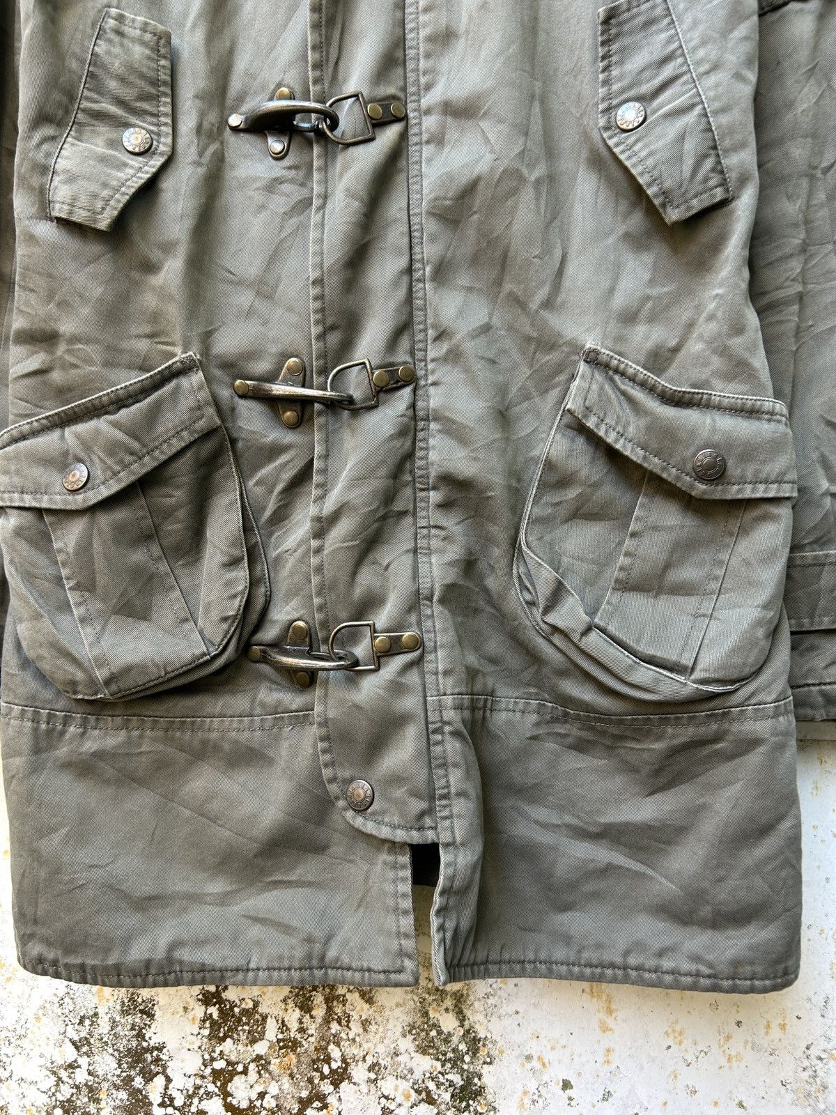 If Six Was Nine Vintage Y2k D.I.A Parka Fur Jacket *ifsixwasnine Lgb Style Size US XXS / EU 40 - 8 Thumbnail