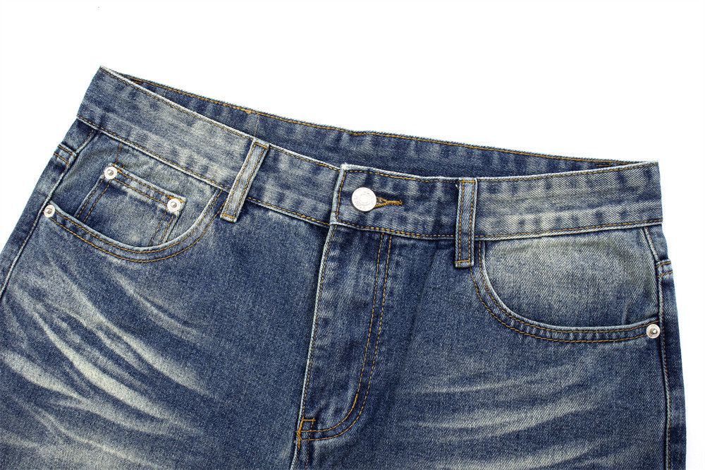 Japanese Brand × Jean Hip-hop trendy casual straight men's gradient washed jeans Size US 32 / EU 48 - 3 Thumbnail