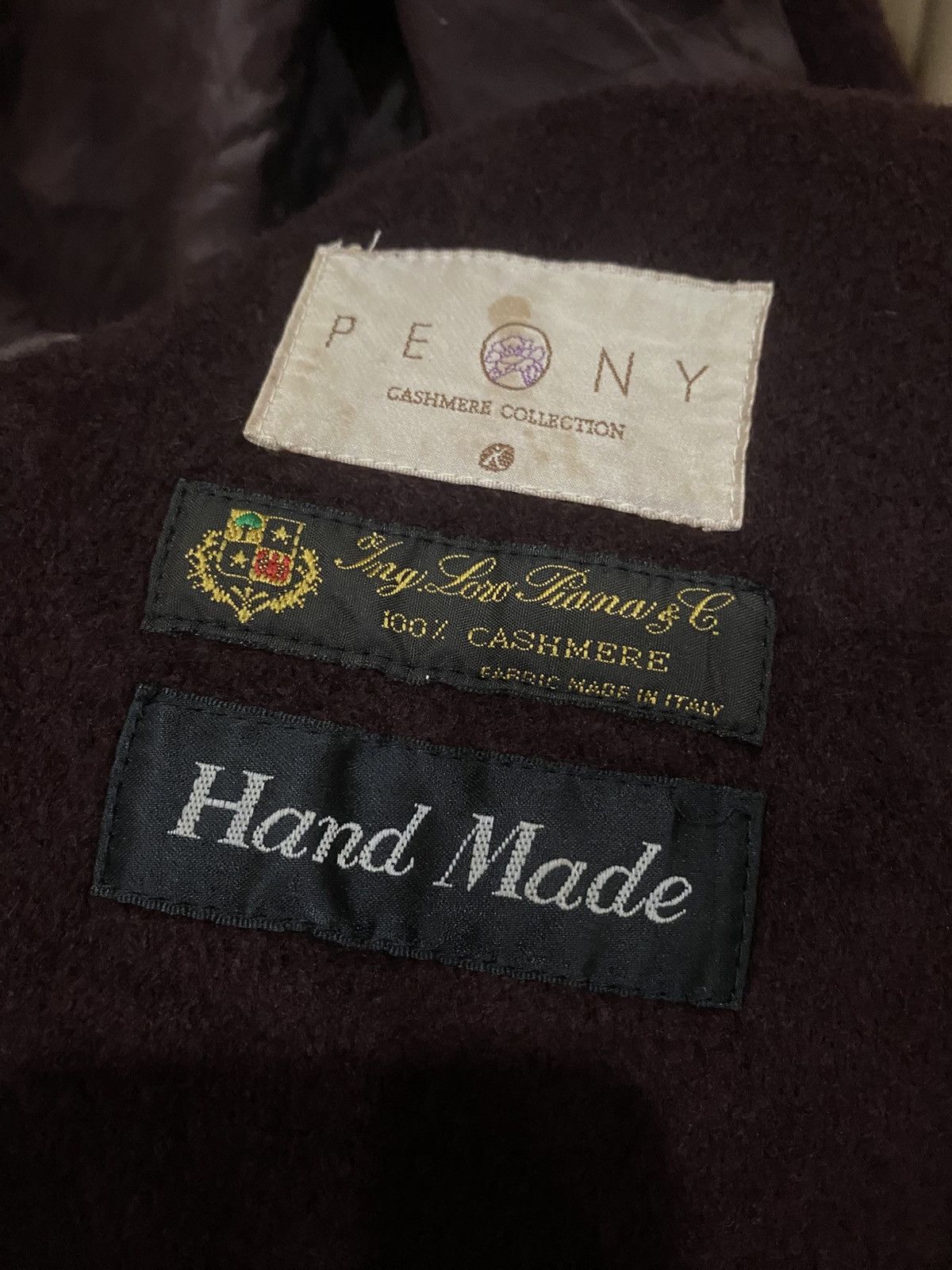 Loro Piana Peony Handmade Loro Piana Cashmere Double-Breasted Blazer Size US M / EU 48-50 / 2 - 6 Thumbnail