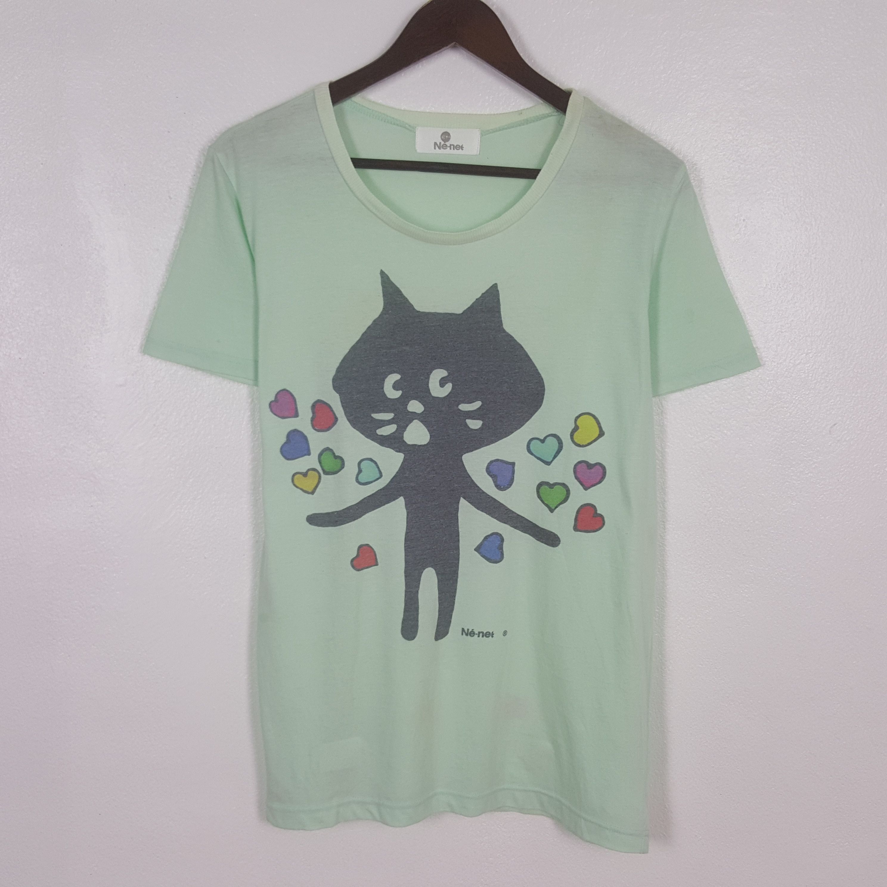 Ne-Net Vintage Ne-net Love by Issey Miyake T-shirt Size US M / EU 48-50 / 2 - 1 Thumbnail