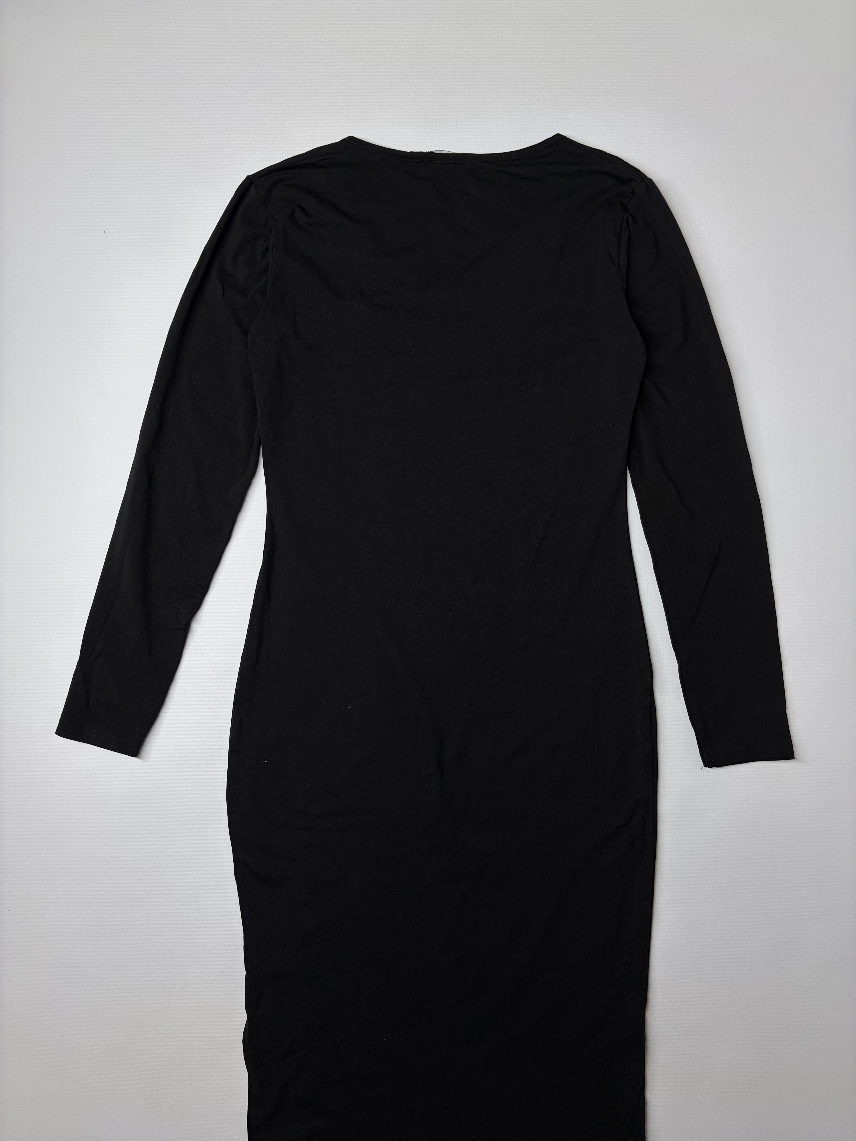 Vintage Vintage Black Midi Dress Size M / US 6-8 / IT 42-44 - 5 Thumbnail