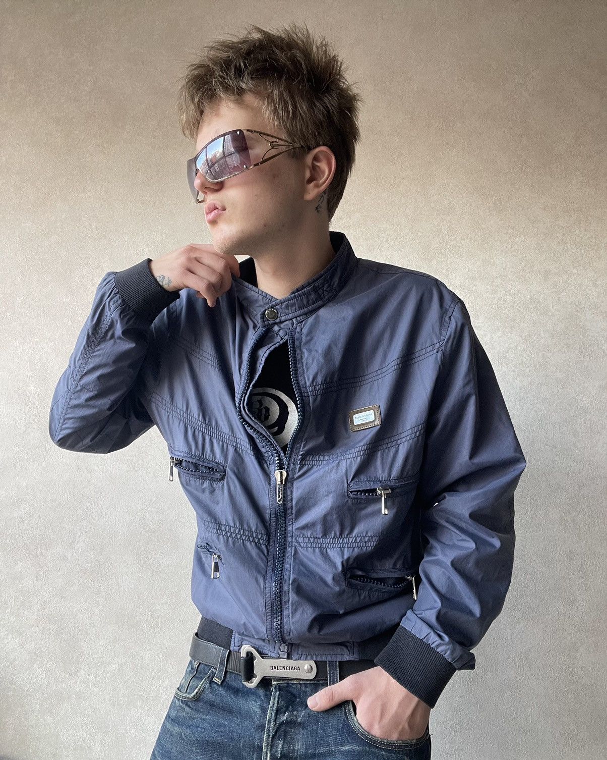 Dolce & Gabbana 90s Dolce & Gabbana Multi-Pocket Archive Lightweight Jacket Size US M / EU 48-50 / 2 - 3 Thumbnail