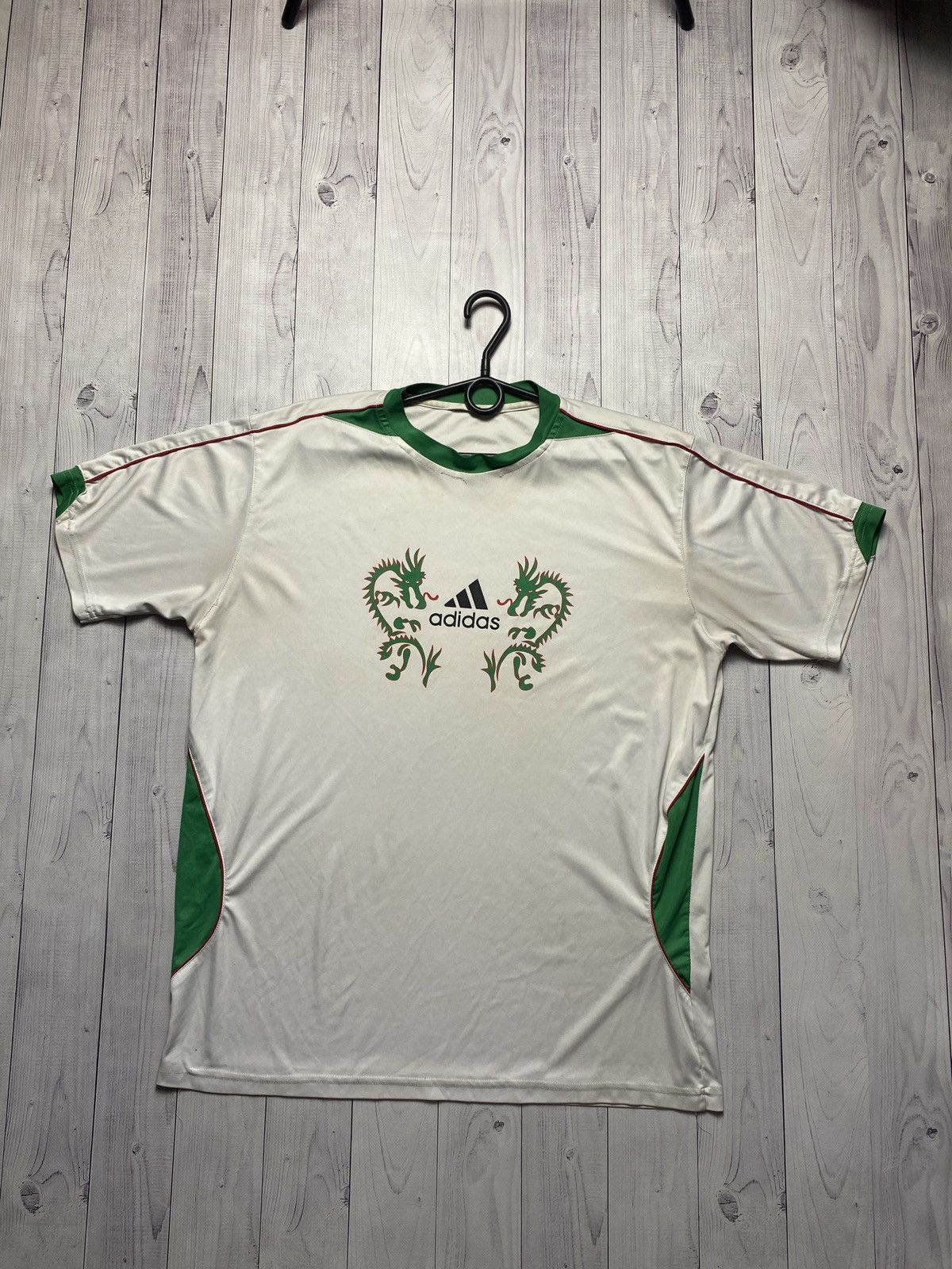 Other Vintage Adidas Mexico 🇲🇽 dragons 🐉 jersey rare Size US L / EU 52-54 / 3 - 7 Thumbnail