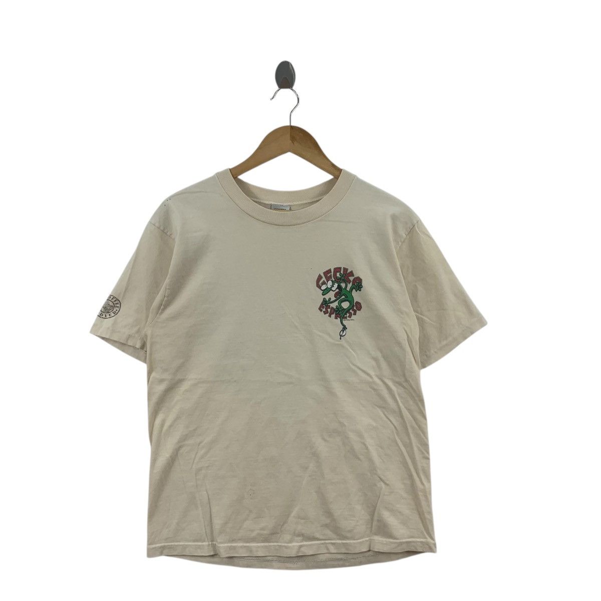 Vintage Vintage GECKO ESPRESSO HAWAII Coffee House Tee Shirt Top Size US M / EU 48-50 / 2 - 5 Thumbnail