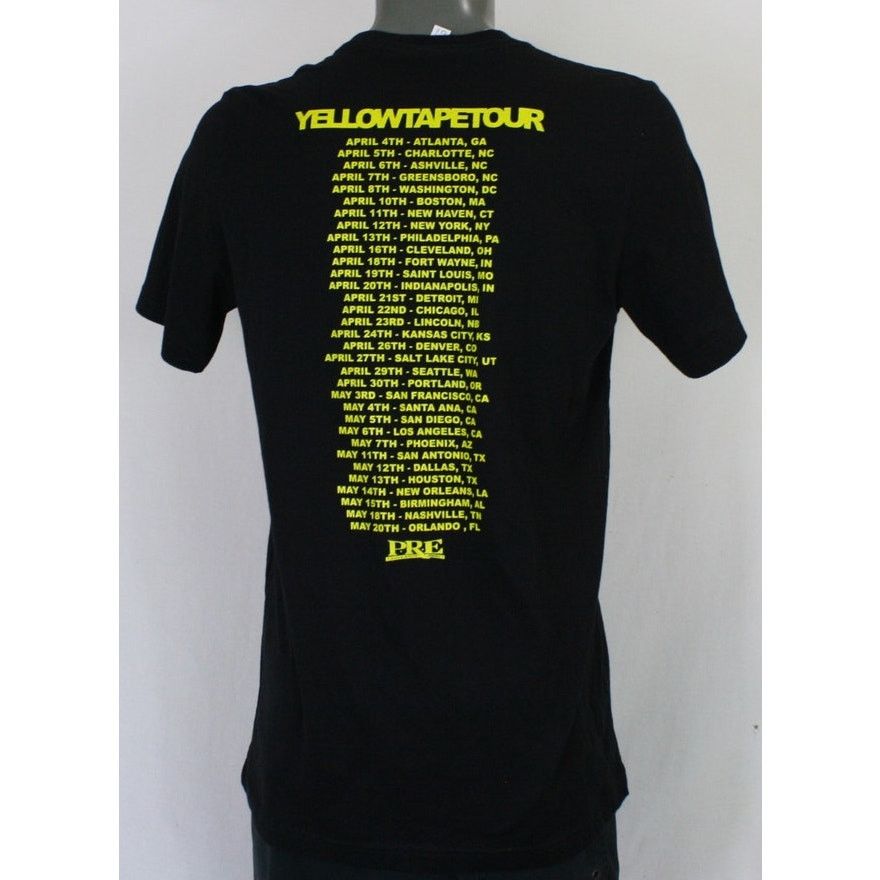 Canvas Key Glock Yellow Tape Tour Double Sided Concert T-Shirt L Size US L / EU 52-54 / 3 - 2 Thumbnail