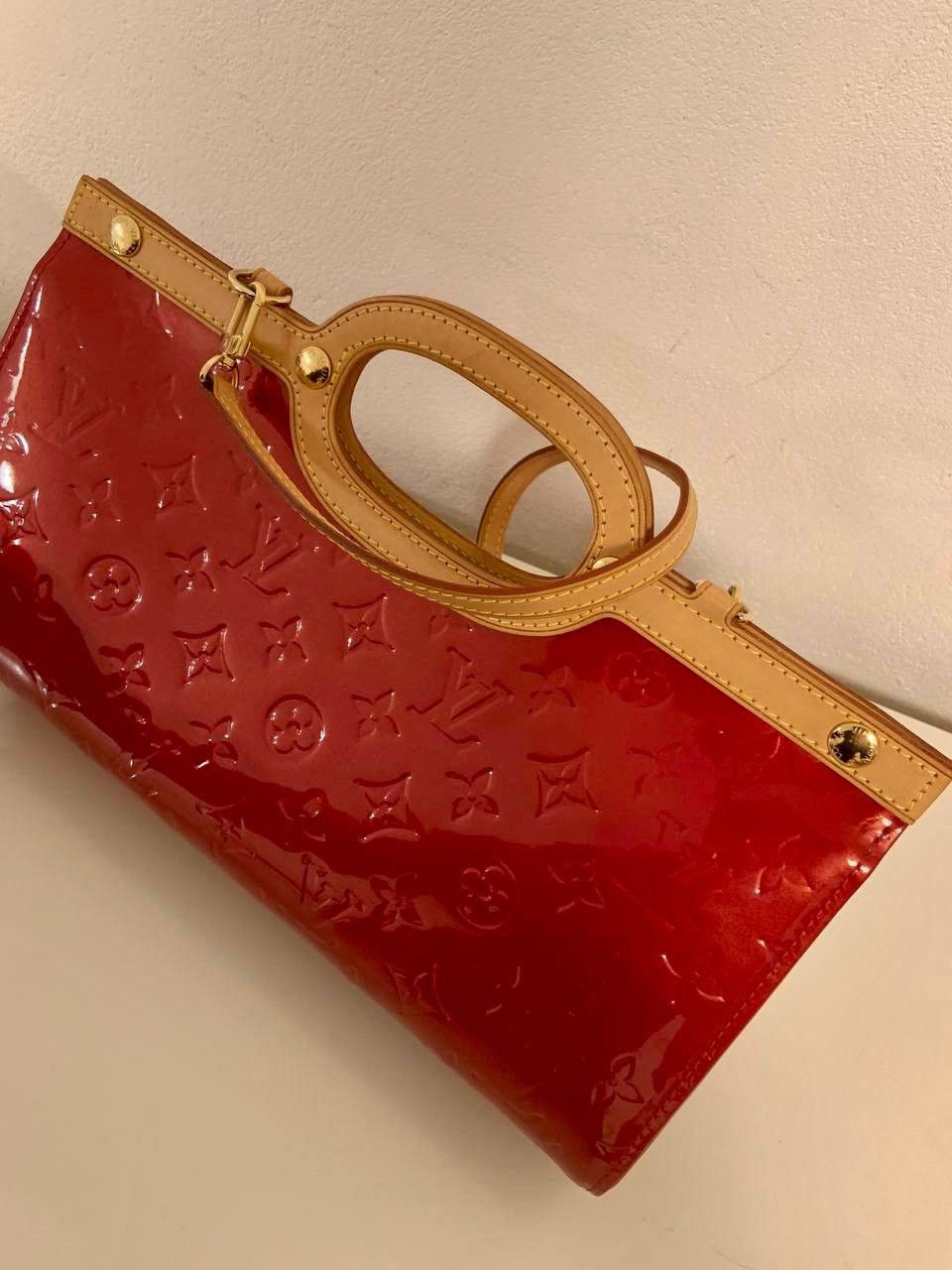 Louis Vuitton Louis Vuitton Monogramm Vernis drive Roxbury Tasche Rot Size ONE SIZE - 7 Thumbnail