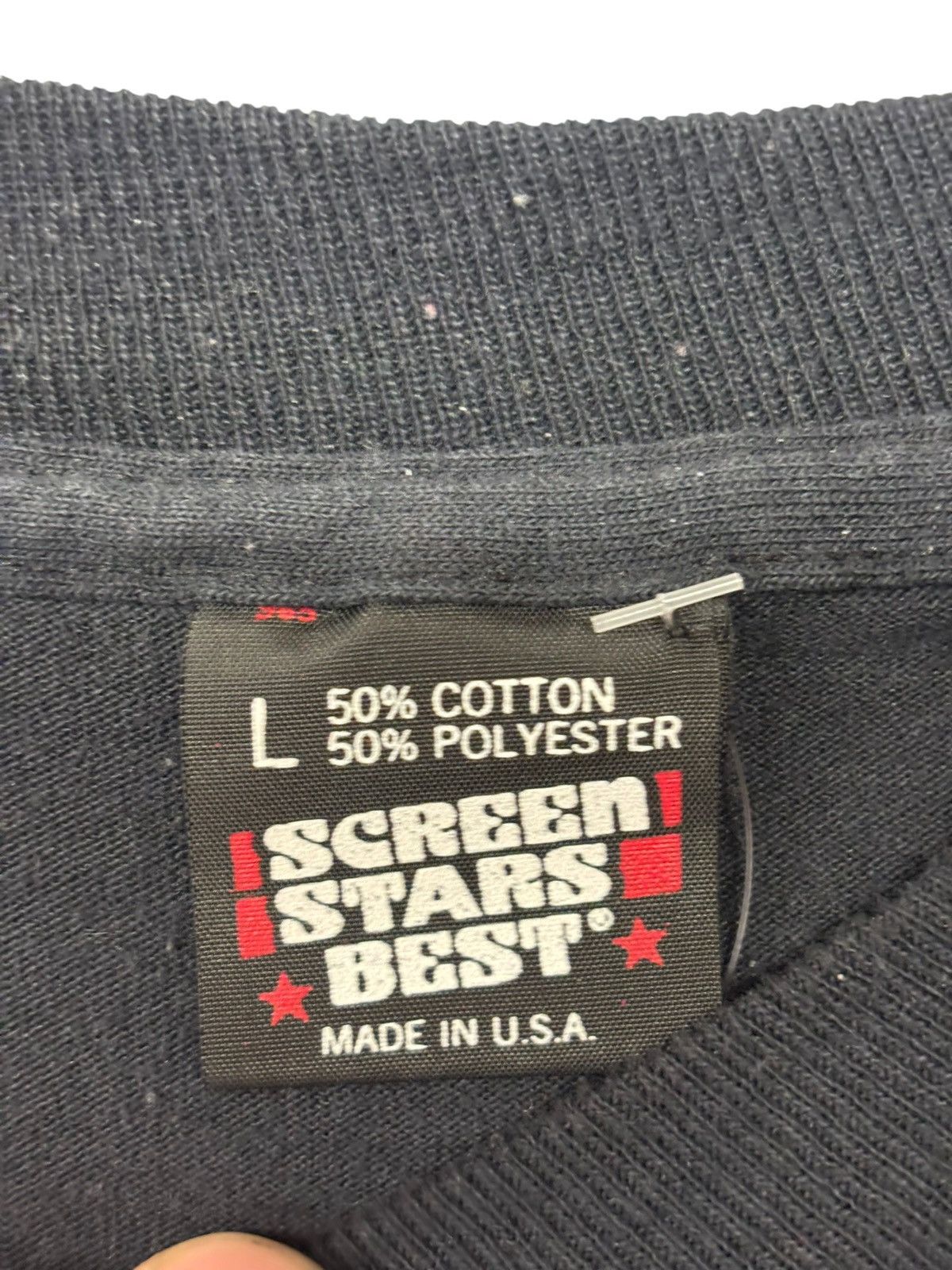 Fruit Of The Loom Vintage Mustang Ranch Strippers Tshirt Size US L / EU 52-54 / 3 - 4 Thumbnail