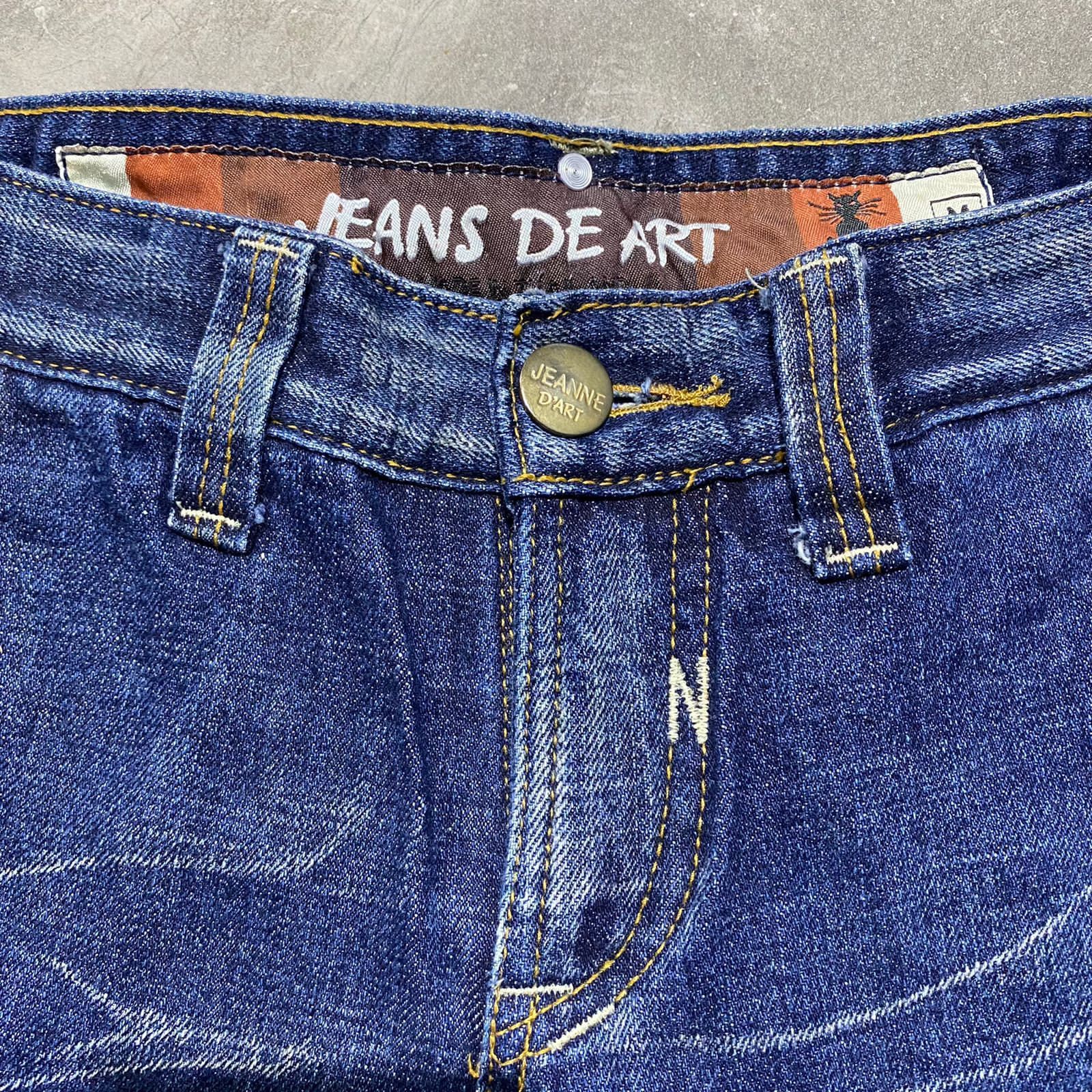If Six Was Nine × Japanese Brand × Le Grande Bleu (L.G.B.) Jeanne D'art Multipocket Denim Pants Size US 28 / EU 44 - 5 Thumbnail