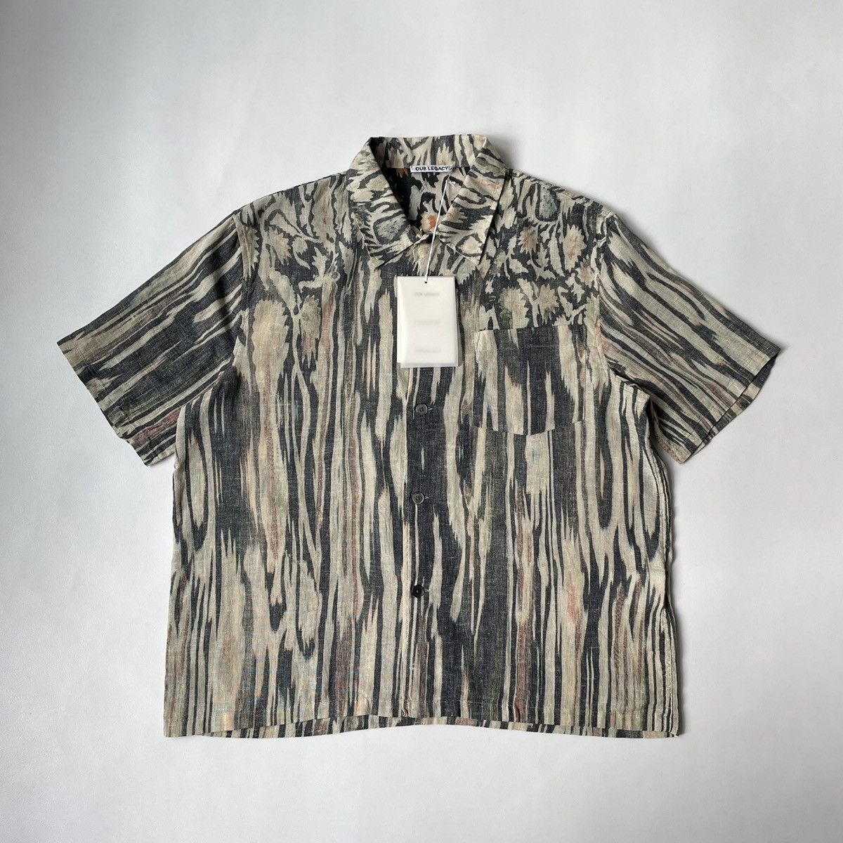 image of Our Legacy S/s 21 ‘Hanabi’ Print Box Shirt, Men's (Size Small)