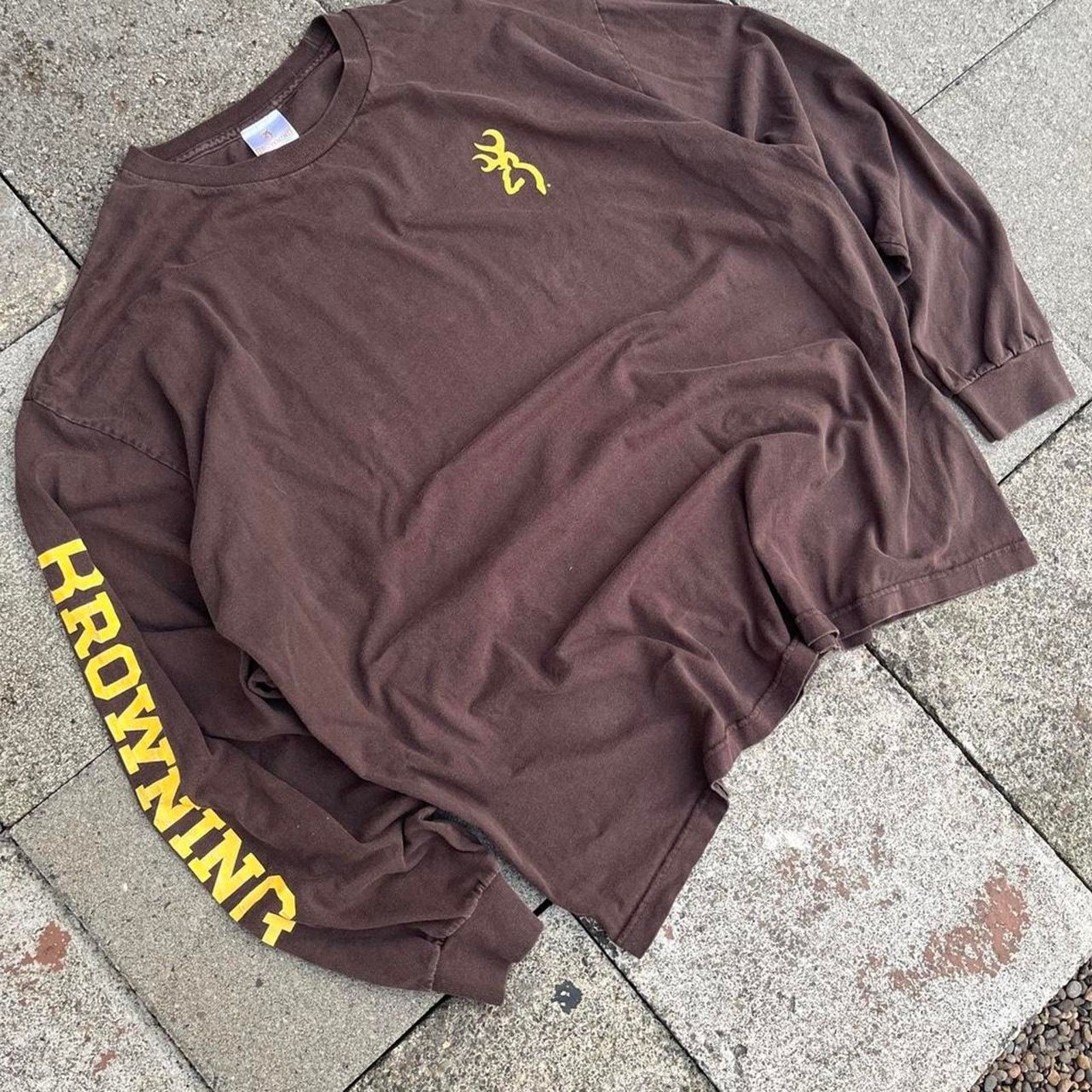 Other BrowninG Hunting Season Deer Antlers Print Sleeve Lettering Size US XXL / EU 58 / 5 - 2 Thumbnail