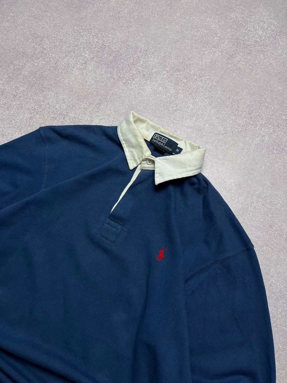 Polo Ralph Lauren Vintage Polo Ralph Lauren Boxy Rugby Shirt M Size US M / EU 48-50 / 2 - 2 Thumbnail