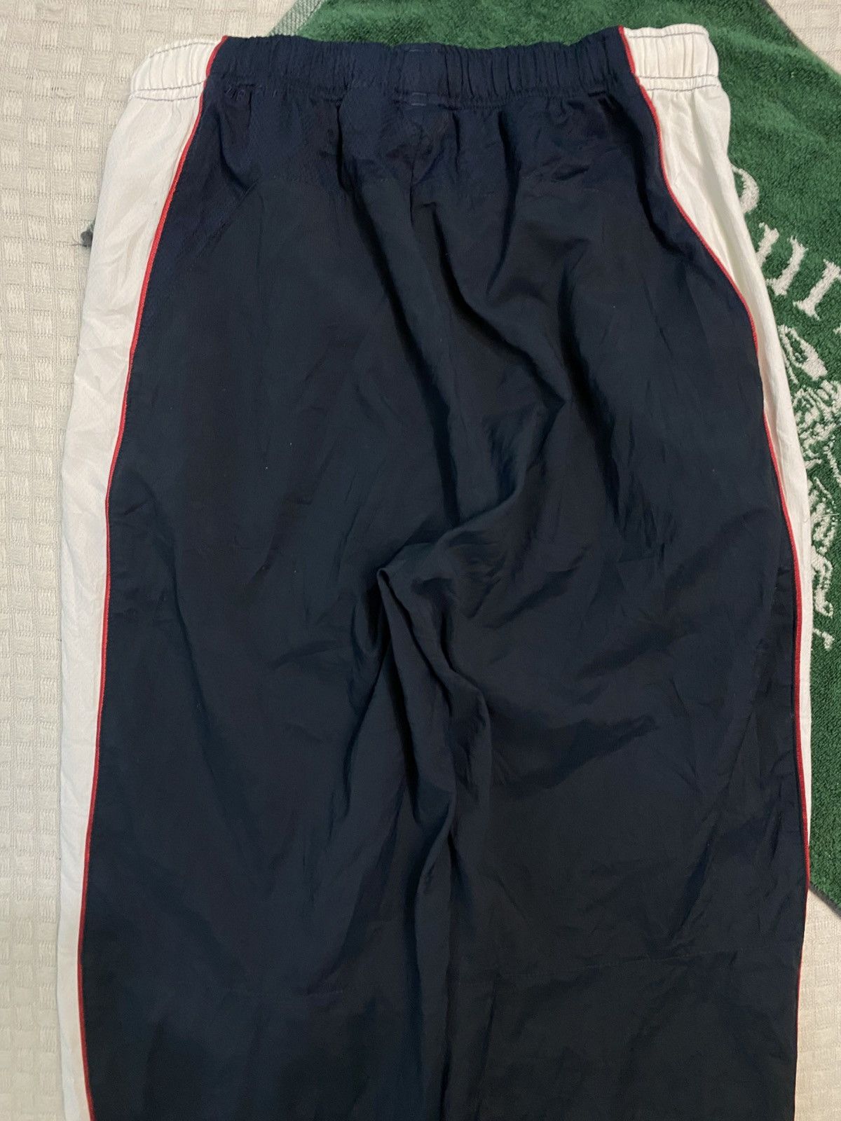 NOCTA × Nike 💥 VINTAGE NIKE PARACHUTE BAGGY WIDE LEG TRACK PANTS Y2K Size US 26 / EU 42 - 9 Thumbnail