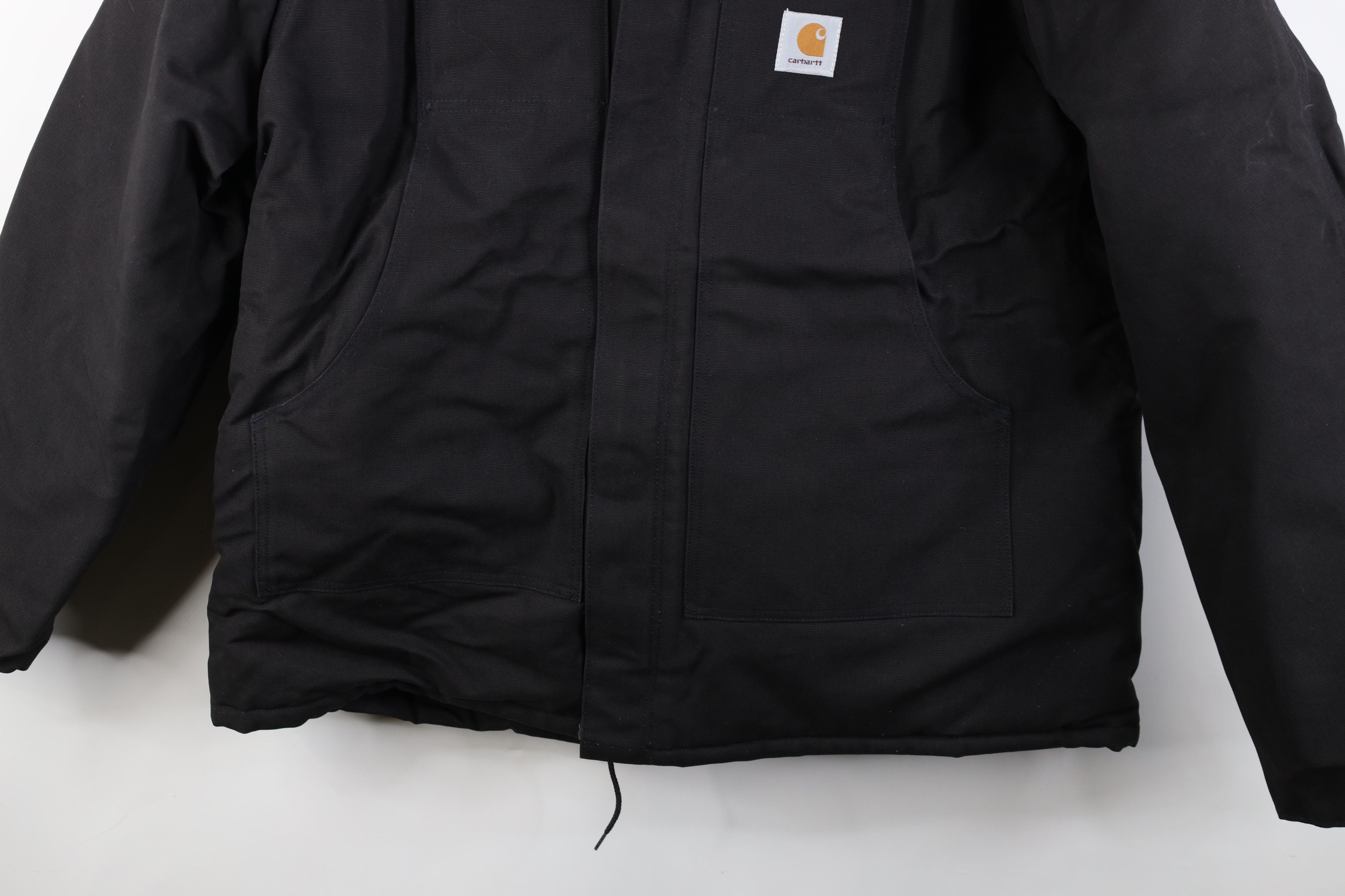 Carhartt Deadstock Vintage Y2K Carhartt Chore Barn Jacket Black USA Size US XXL / EU 58 / 5 - 4 Thumbnail