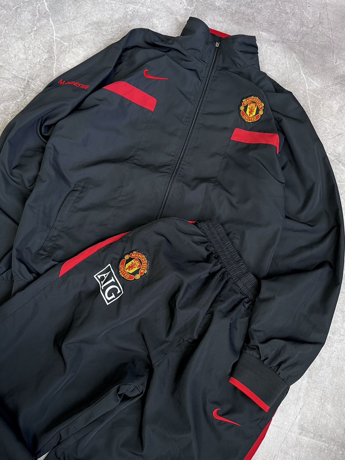 Nike Nike Suit FC Manchester United Sportswear Style Y2K CR7 Size US 35 - 2 Thumbnail