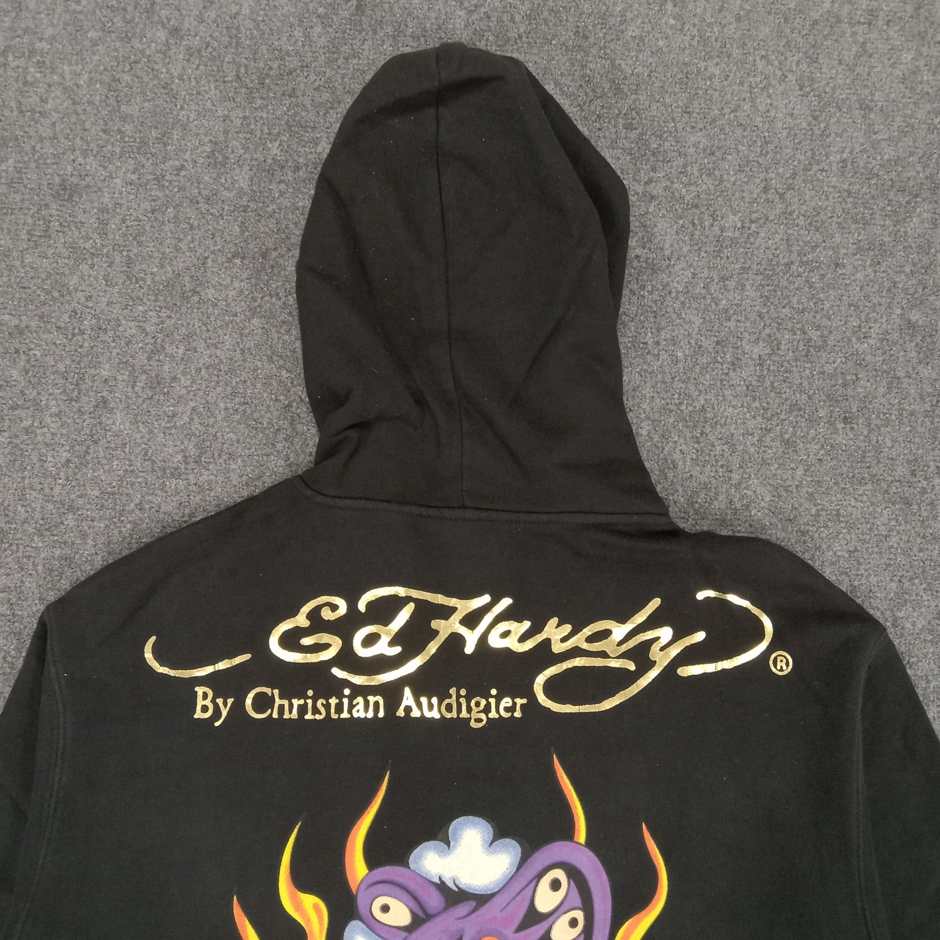 Ed Hardy × Vintage Ed Hardy by Christian Audiger Snake Art Hoodies Size US M / EU 48-50 / 2 - 3 Thumbnail