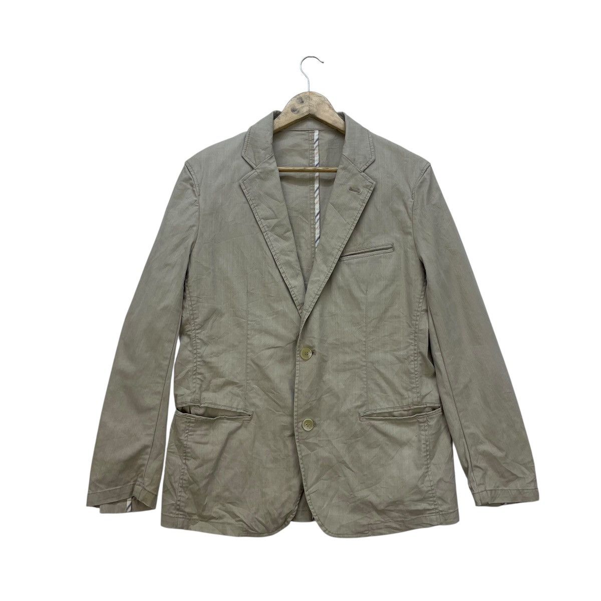 Kansai Yamamoto 💥Vintage Japanese Brand Kansai Yamamoto Blazer Jacket Size US M / EU 48-50 / 2 - 2 Thumbnail