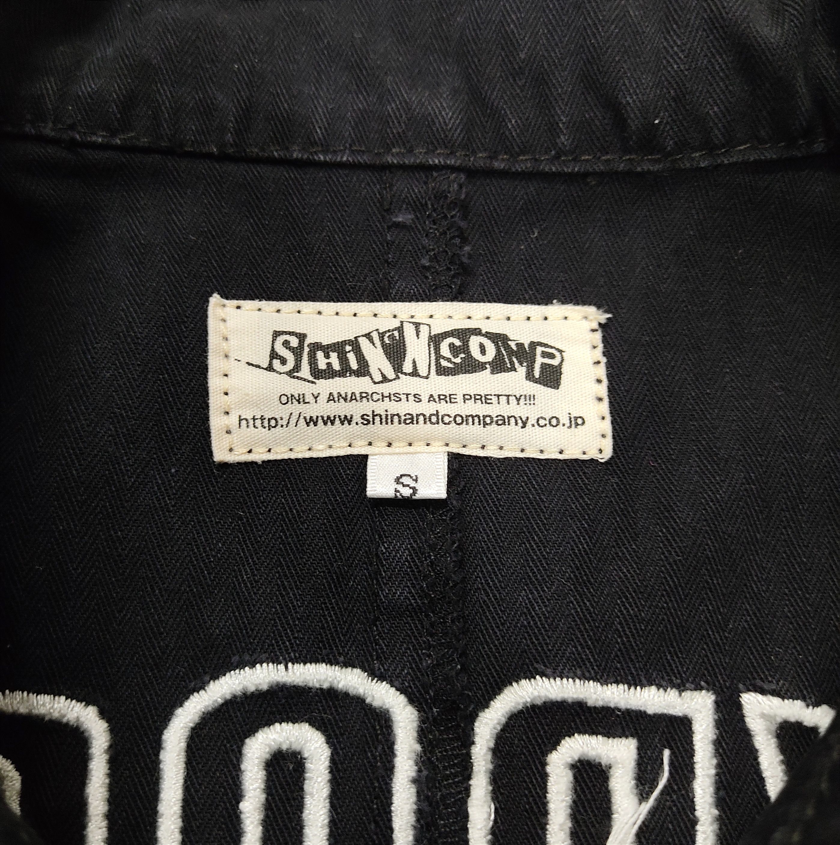 Japanese Brand SHIN AND COMPANY the Anarchist City Rocker Utility Jacket Size US S / EU 44-46 / 1 - 7 Thumbnail
