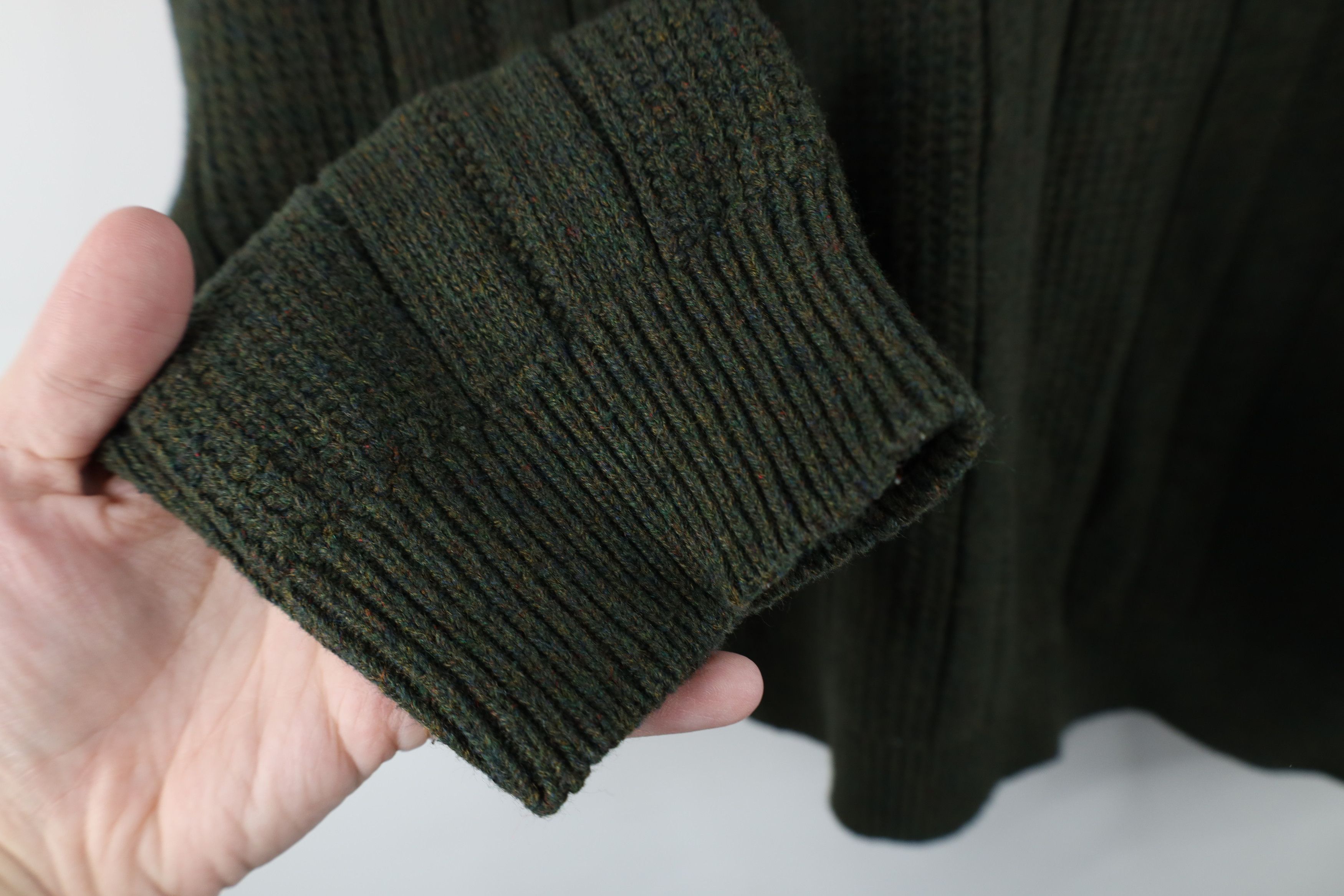 Vintage Vintage 90s Streetwear Fleck Hand Framed Knit Sweater Size US XL / EU 56 / 4 - 5 Thumbnail