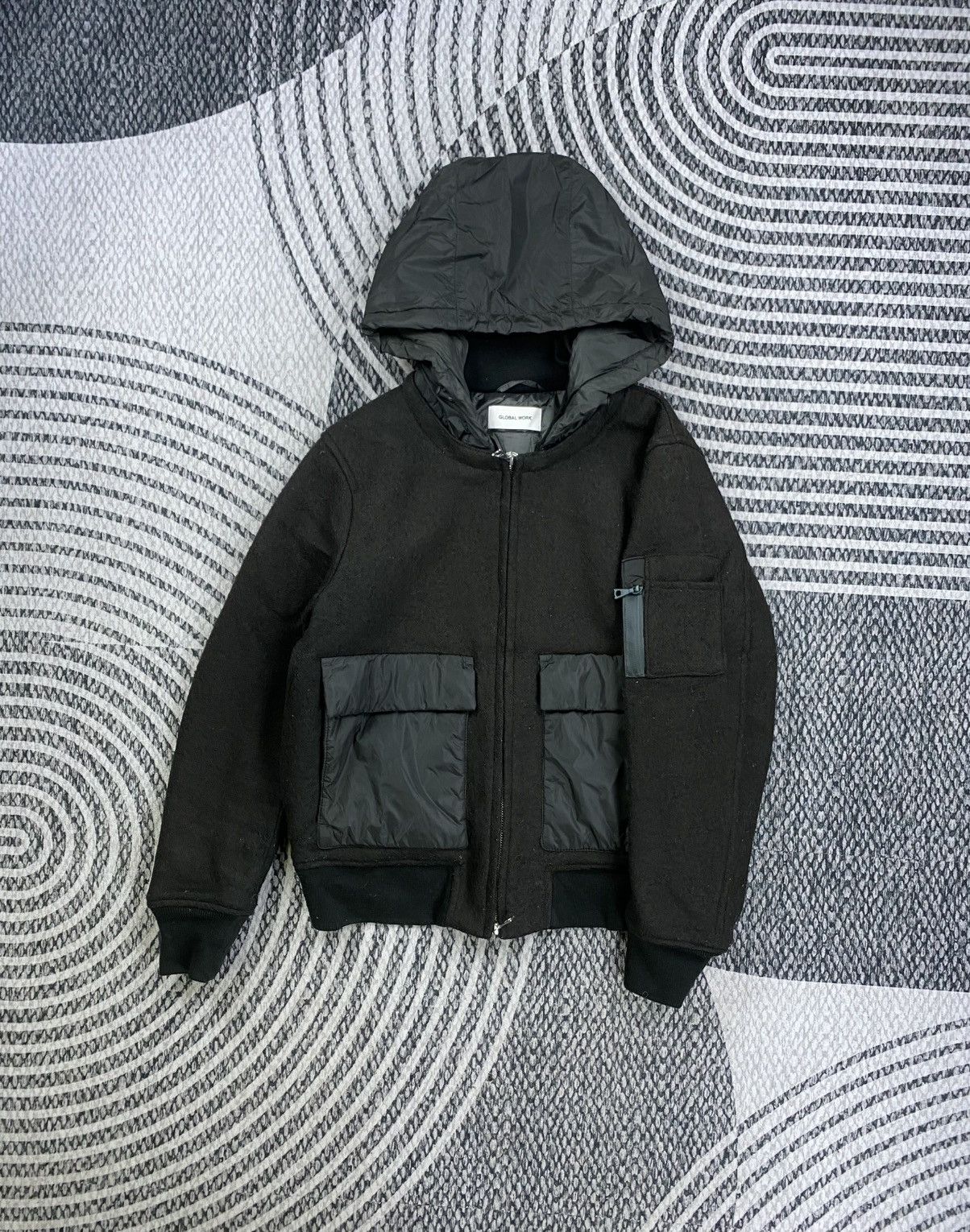 Global Work Global Work Tactical Varsity Padded Hoodies Jacket Size US M / EU 48-50 / 2 - 5 Thumbnail