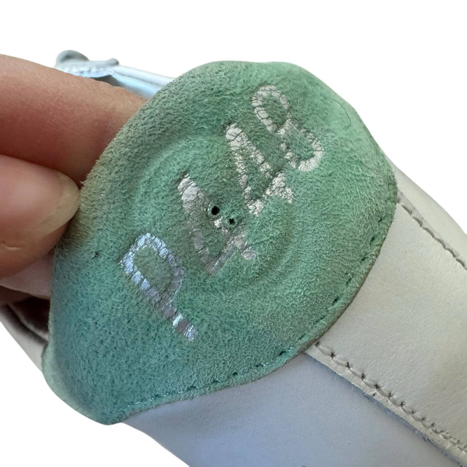 P448 P448 John Low Top Metallic Snakeskin Sneaker Size 39 White Size US 9 / IT 39 - 7 Thumbnail